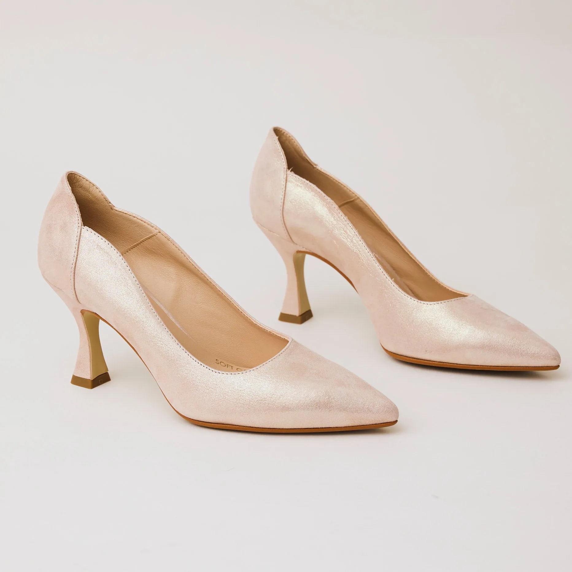 Marian Blush Court Shoes