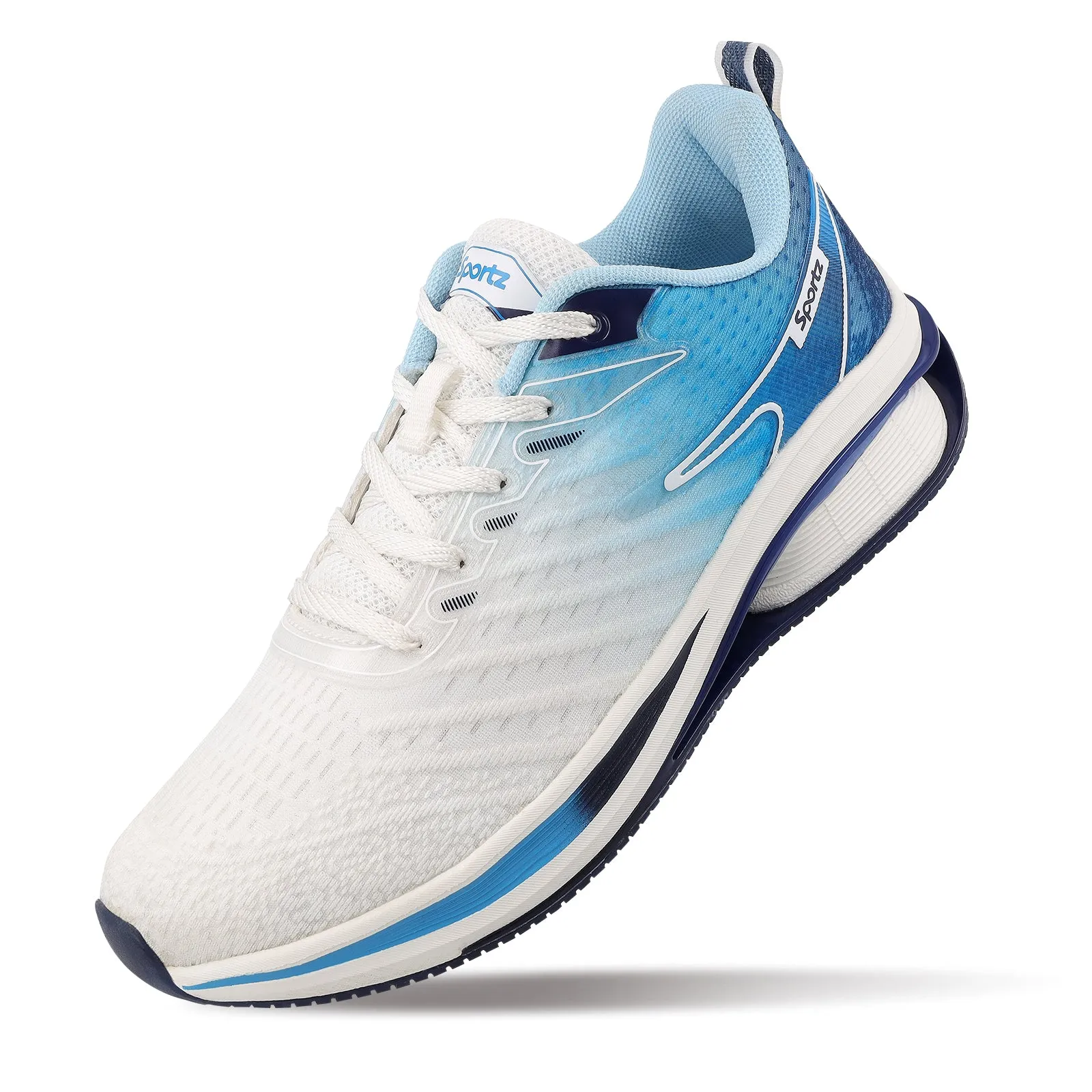 Men's Lace-up Sports Shoe - WS9151 Blue White