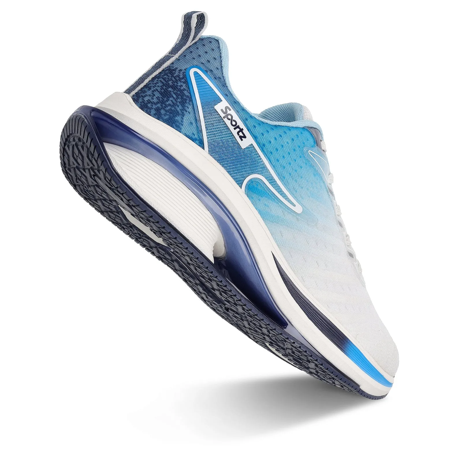 Men's Lace-up Sports Shoe - WS9151 Blue White