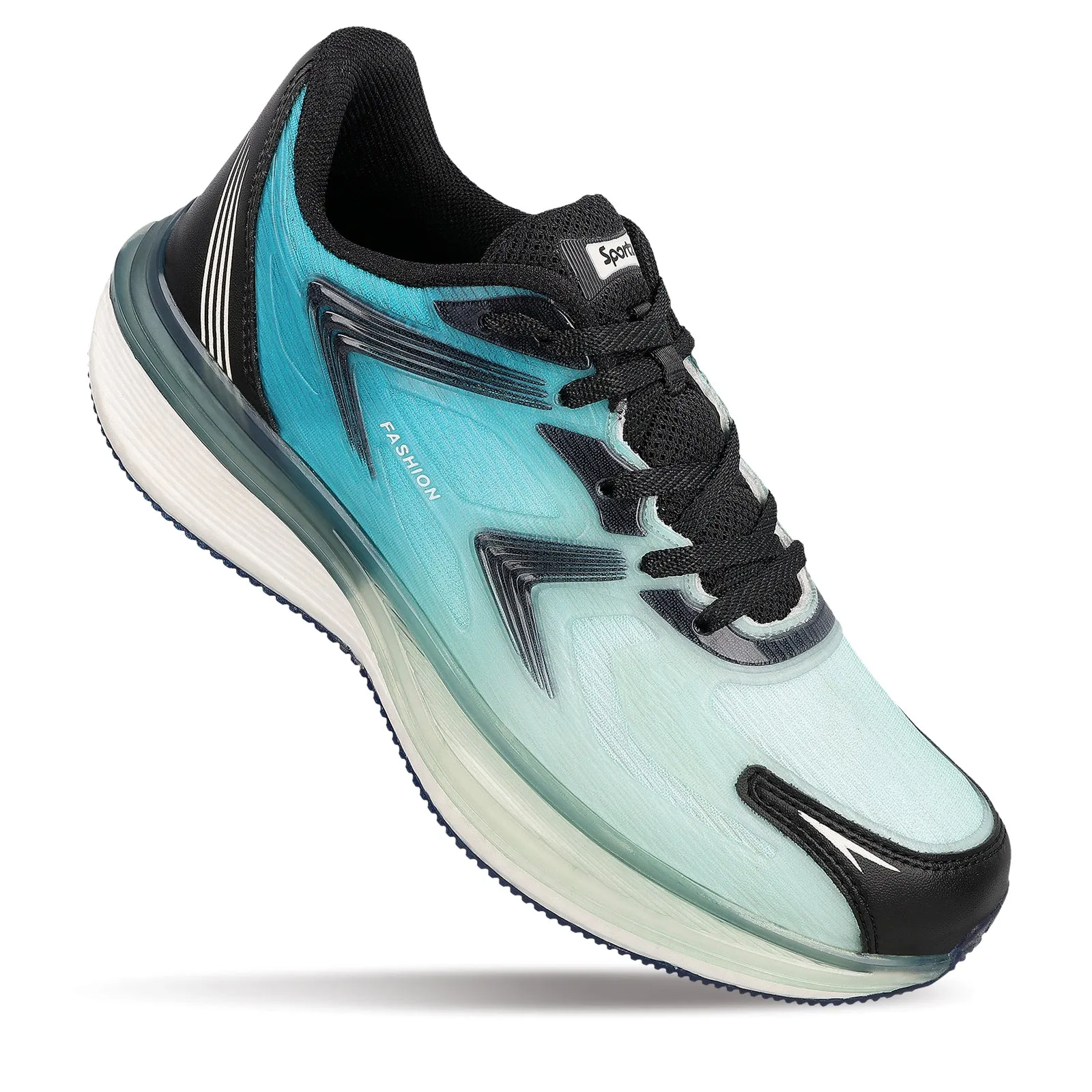 Men's Lace-up Sports Shoe - WS9155 Teal Green