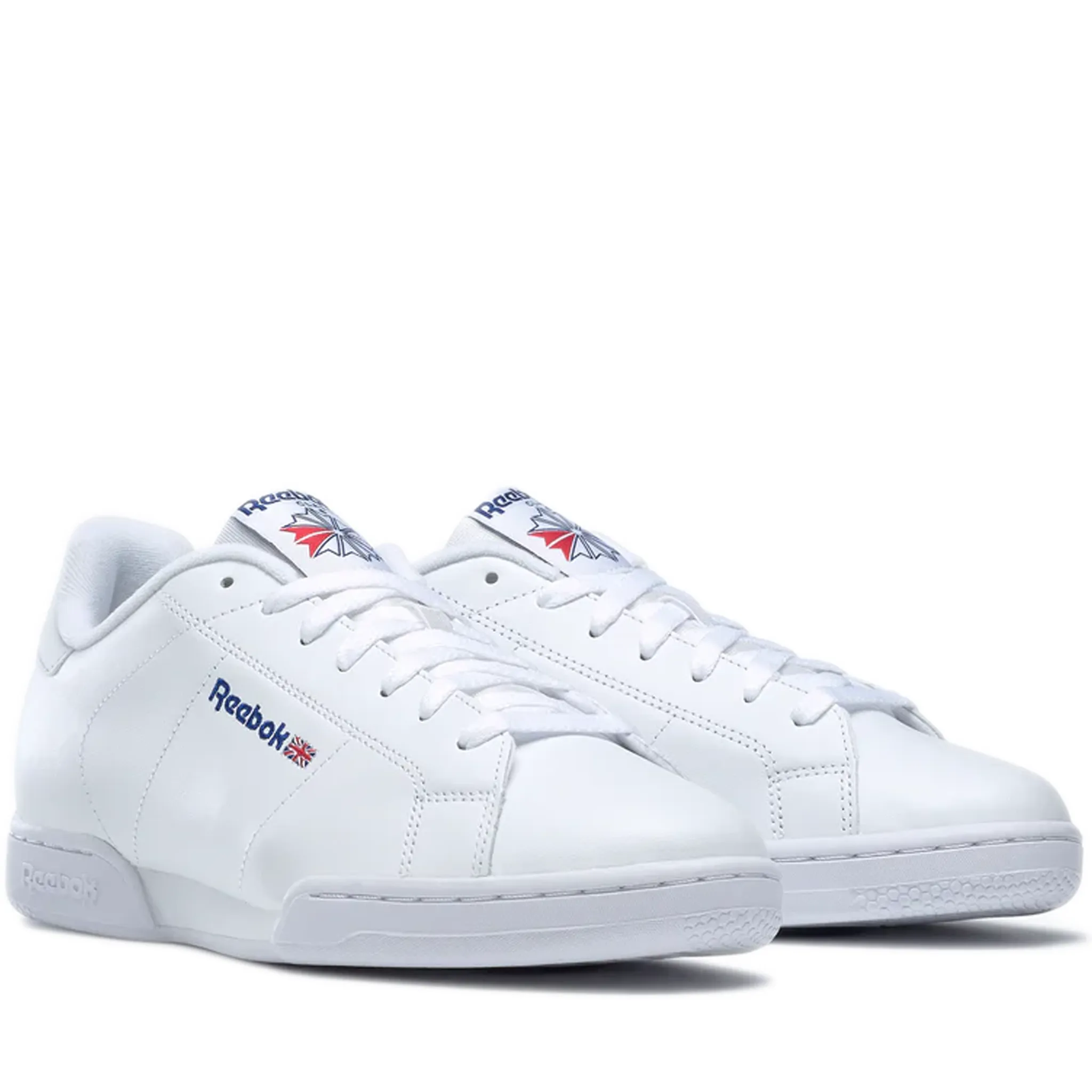 Men's Reebok NPC II Shoes - White/White