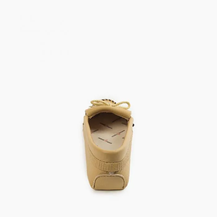 Minnetonka Moccasin Thunderbird Softsole - Natural