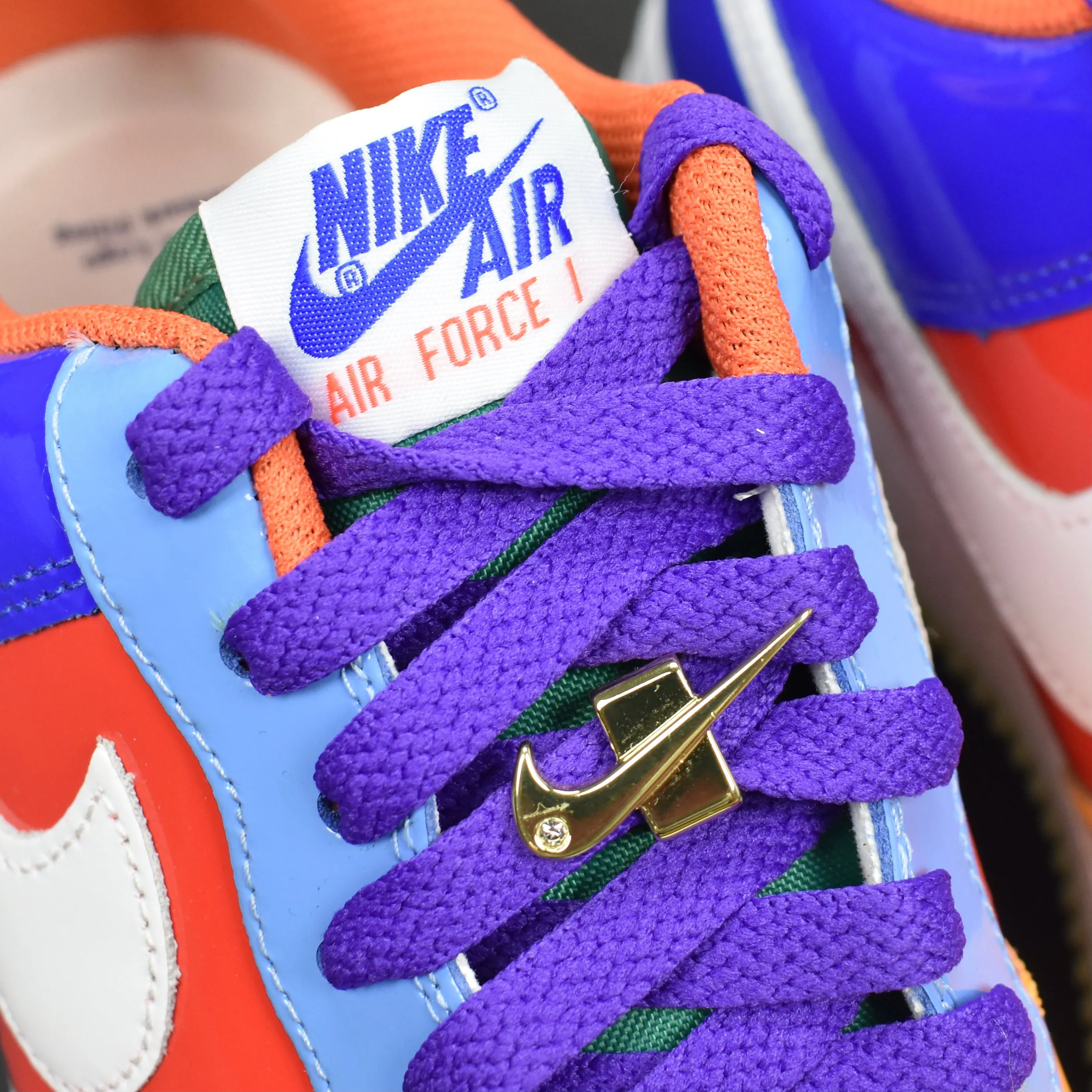 Nike - Air Force 1 By You Patent Leather 'Multicolor'