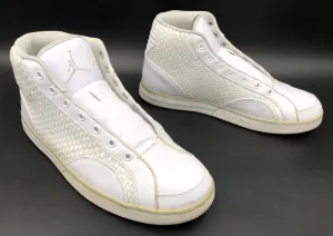 Nike Air Jordan 'Phly Legend Premier' 2009 Men's White Sneakers - Size 12 ( COA)