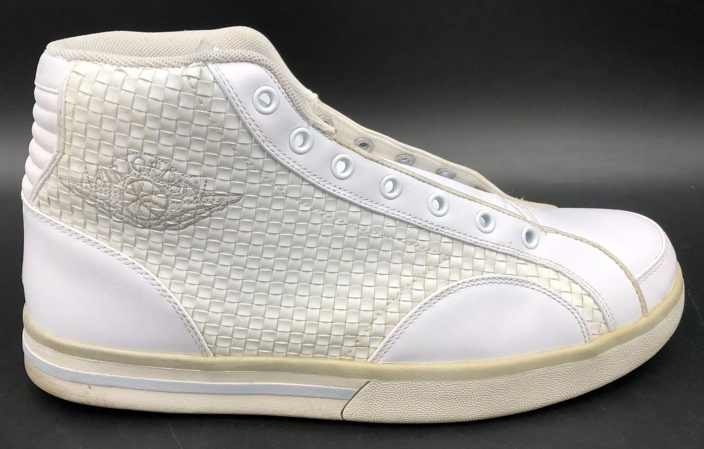 Nike Air Jordan 'Phly Legend Premier' 2009 Men's White Sneakers - Size 12 ( COA)