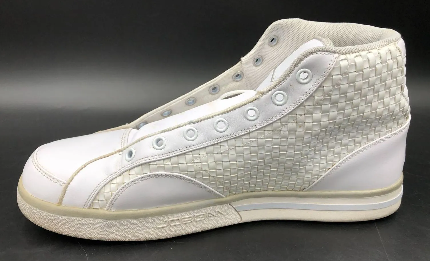 Nike Air Jordan 'Phly Legend Premier' 2009 Men's White Sneakers - Size 12 ( COA)