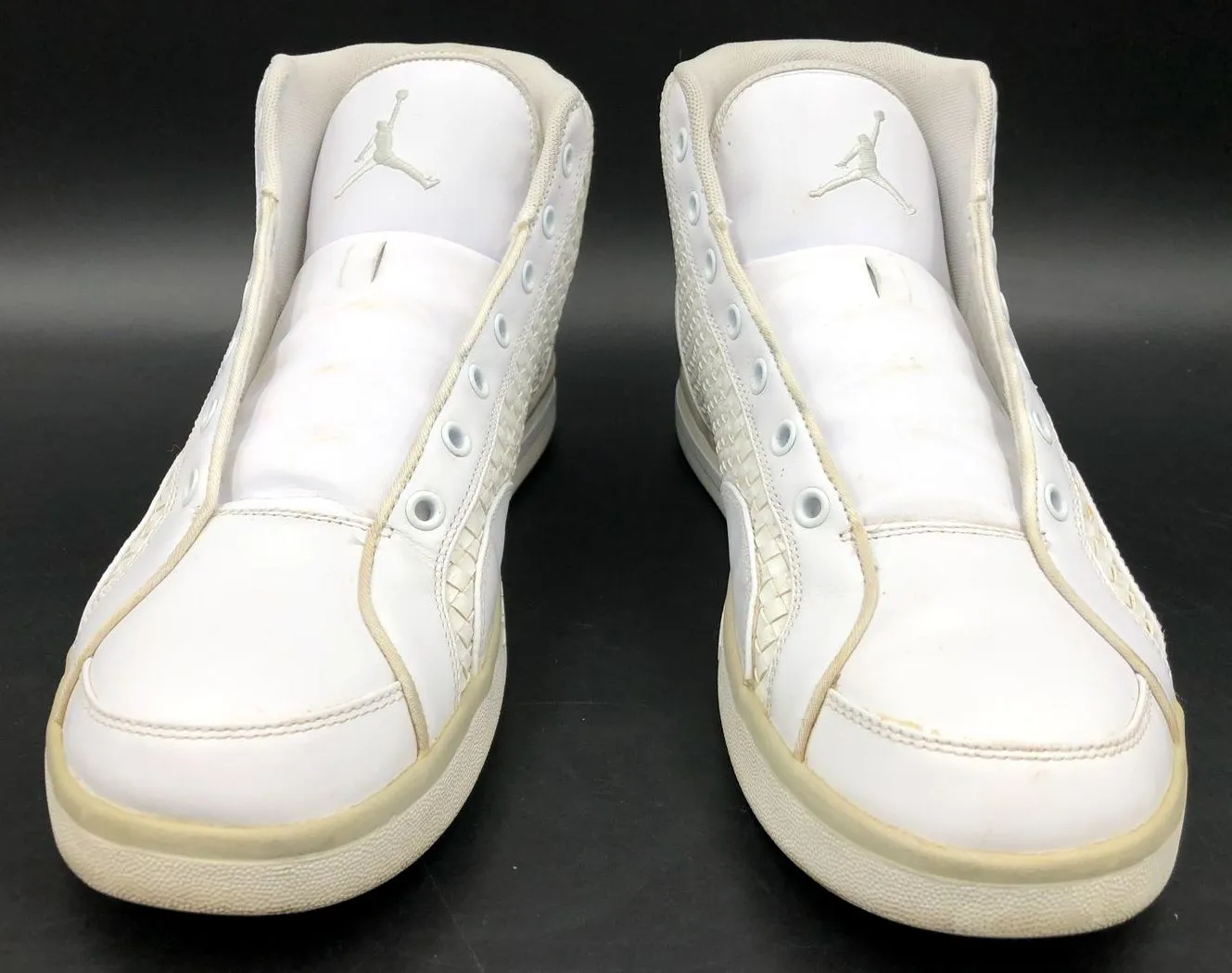 Nike Air Jordan 'Phly Legend Premier' 2009 Men's White Sneakers - Size 12 ( COA)