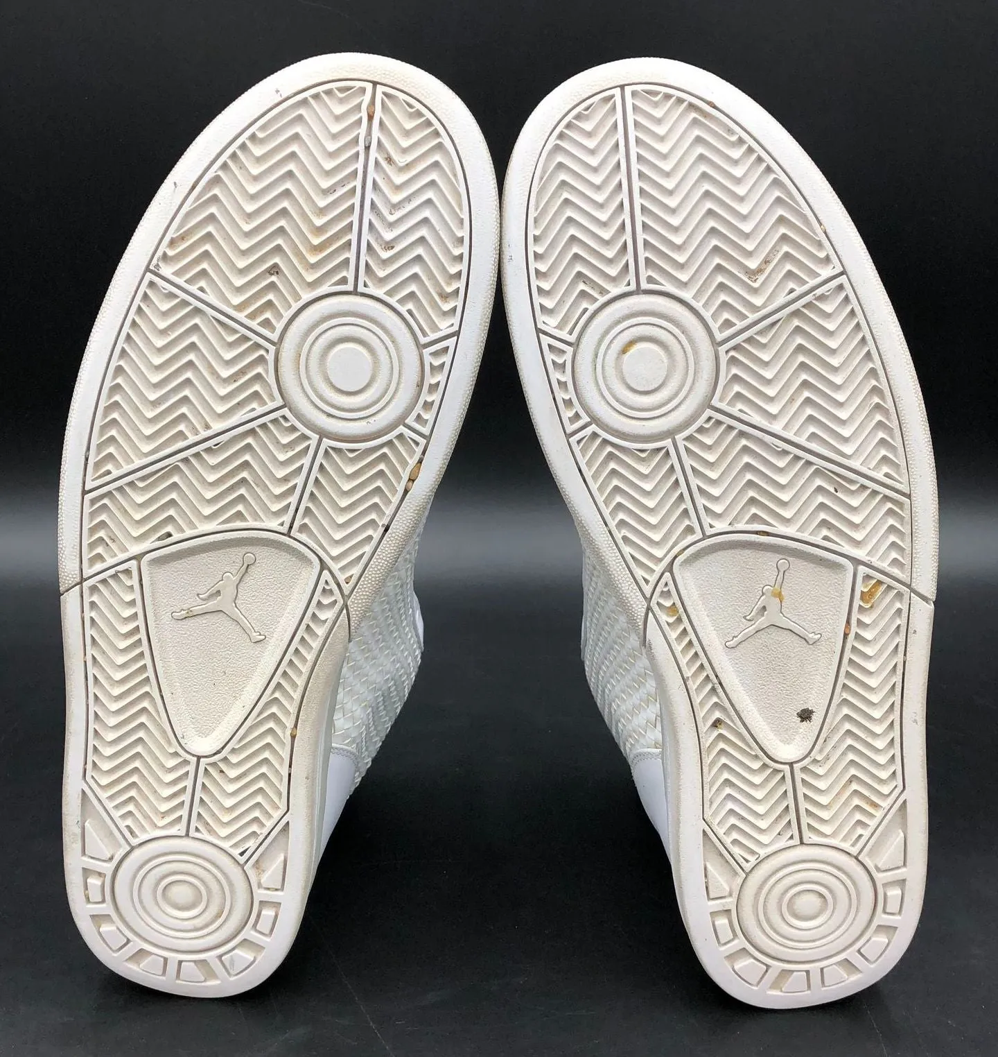 Nike Air Jordan 'Phly Legend Premier' 2009 Men's White Sneakers - Size 12 ( COA)