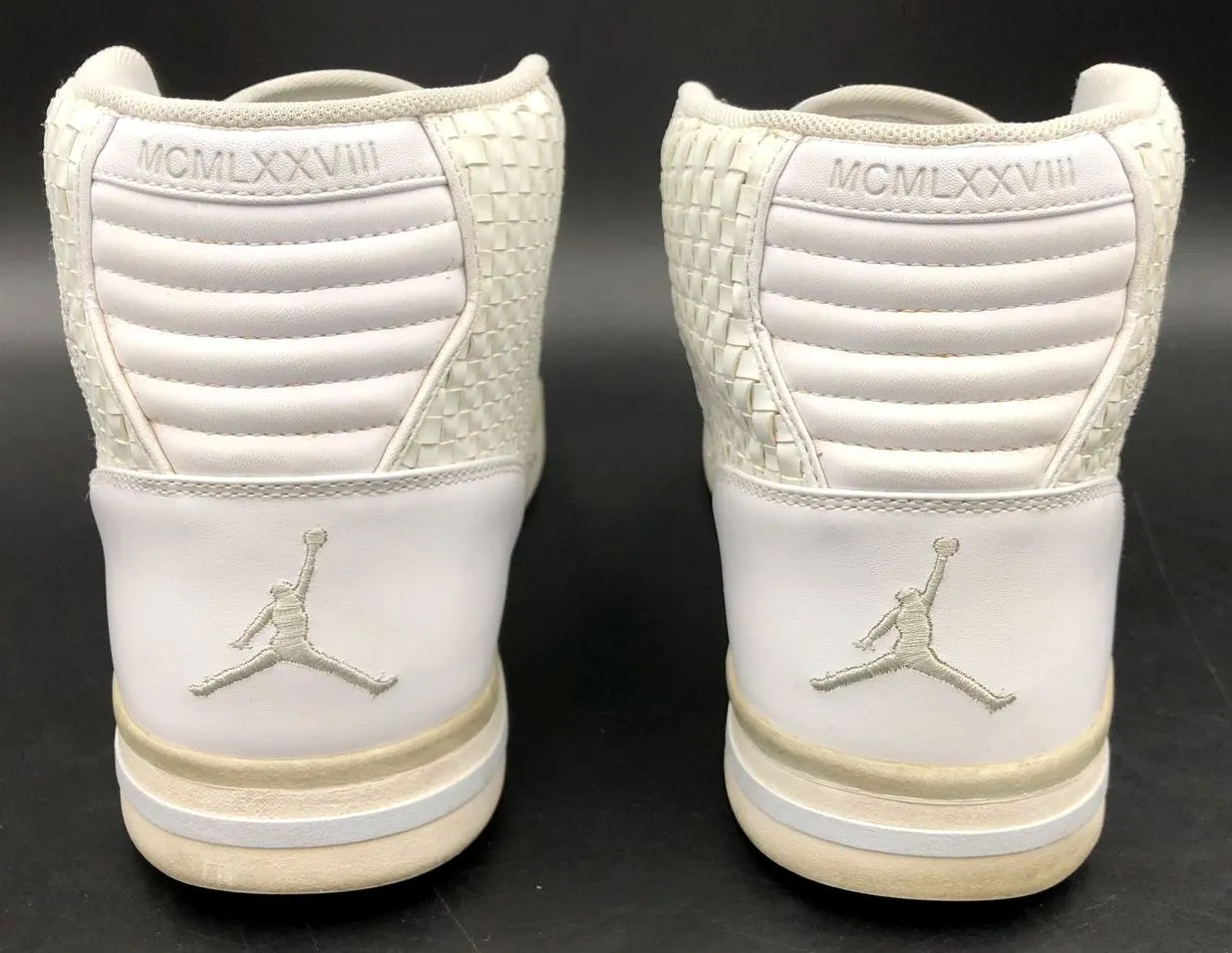 Nike Air Jordan 'Phly Legend Premier' 2009 Men's White Sneakers - Size 12 ( COA)