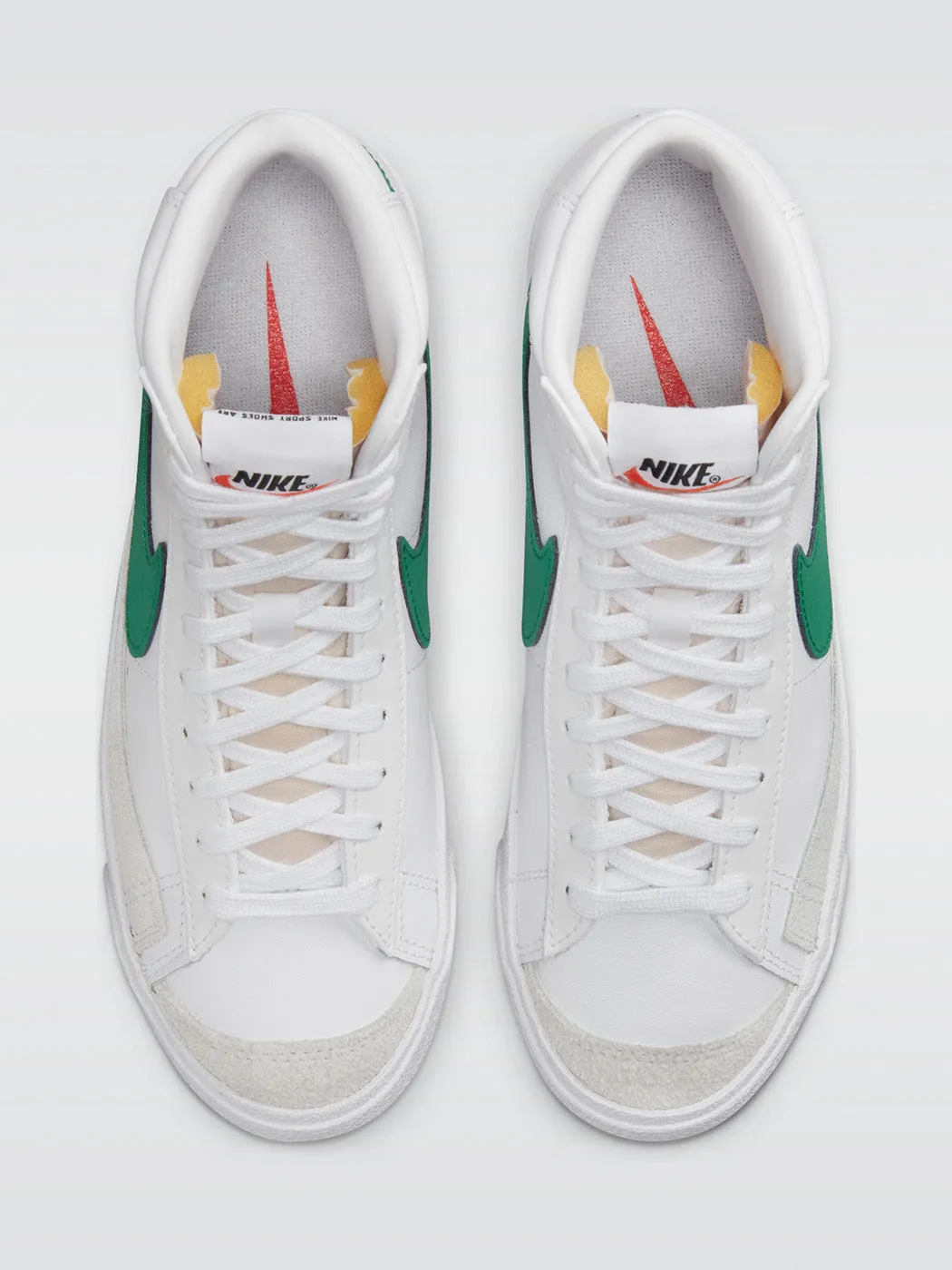 Nike Blazer Mid '77 Vintage - White-Malachite-White-Black