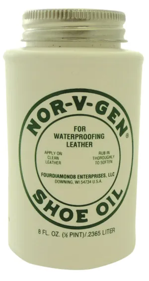 NOR-V-GEN SHOE OIL 8 OZ