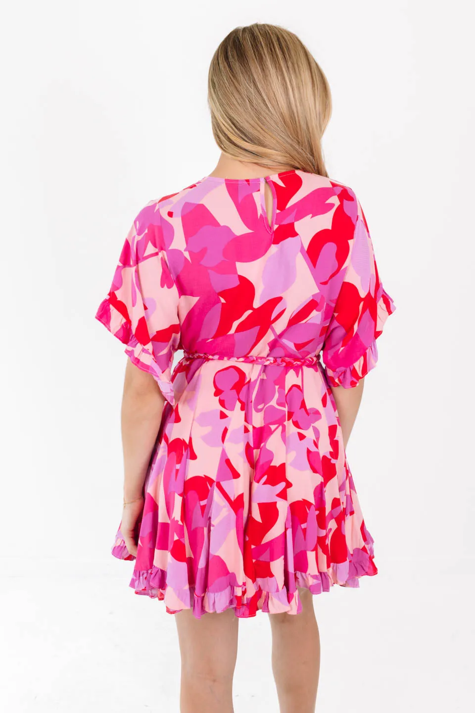 On The Low Dress - Pink