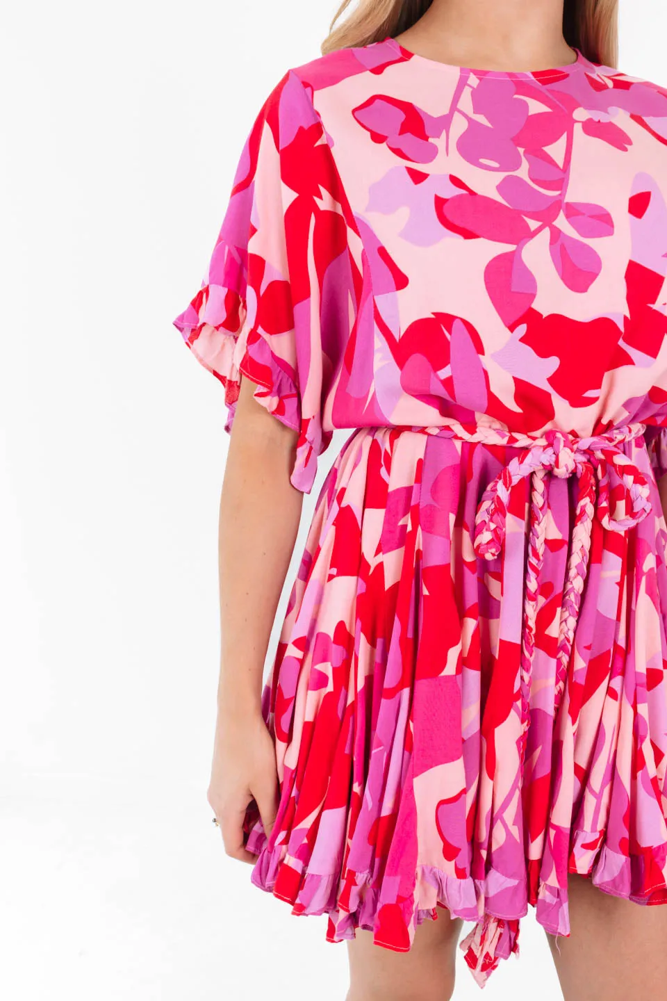 On The Low Dress - Pink
