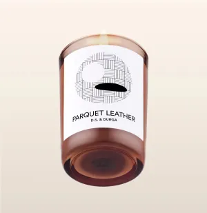 Parquet Leather Candle