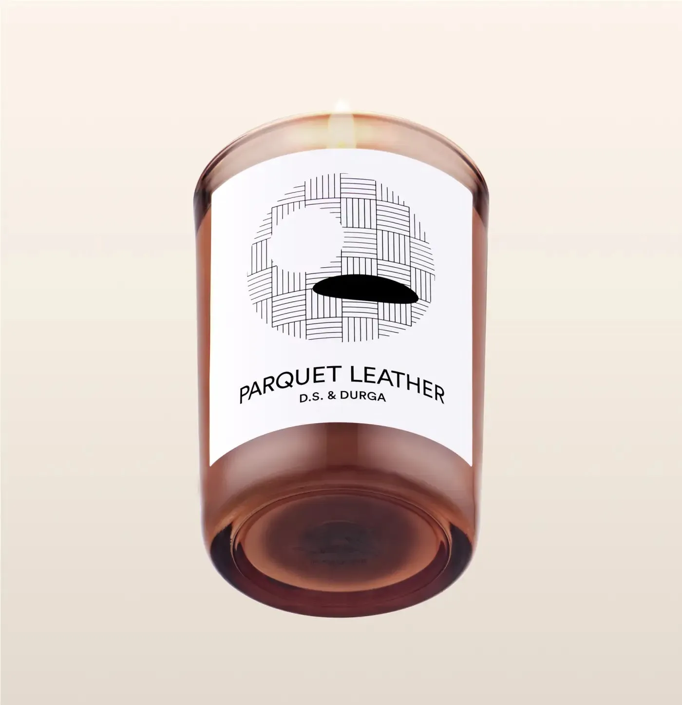 Parquet Leather Candle