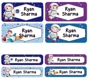 Personalized Rectangular Name Labels