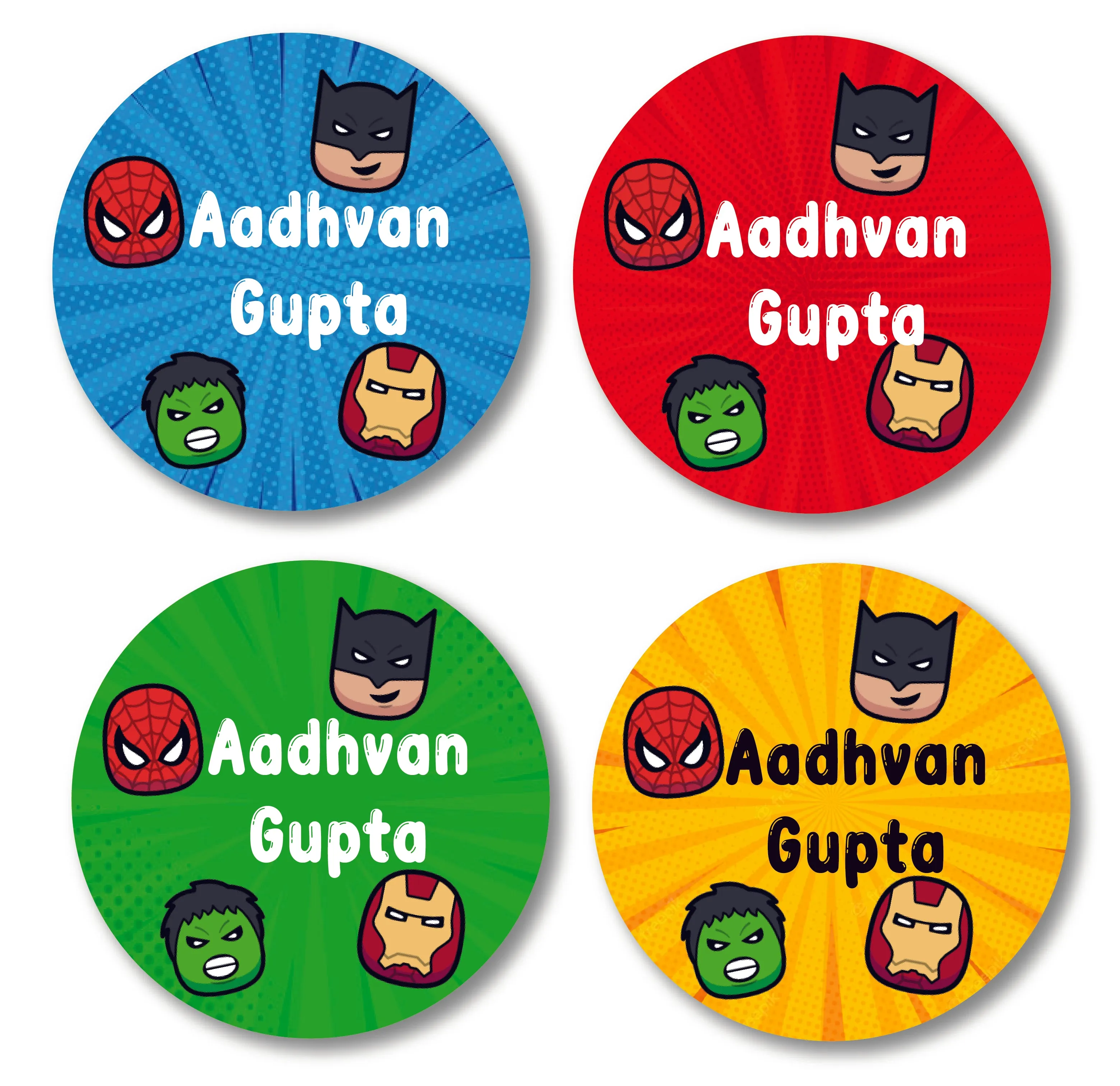 Pesonalized Round Label