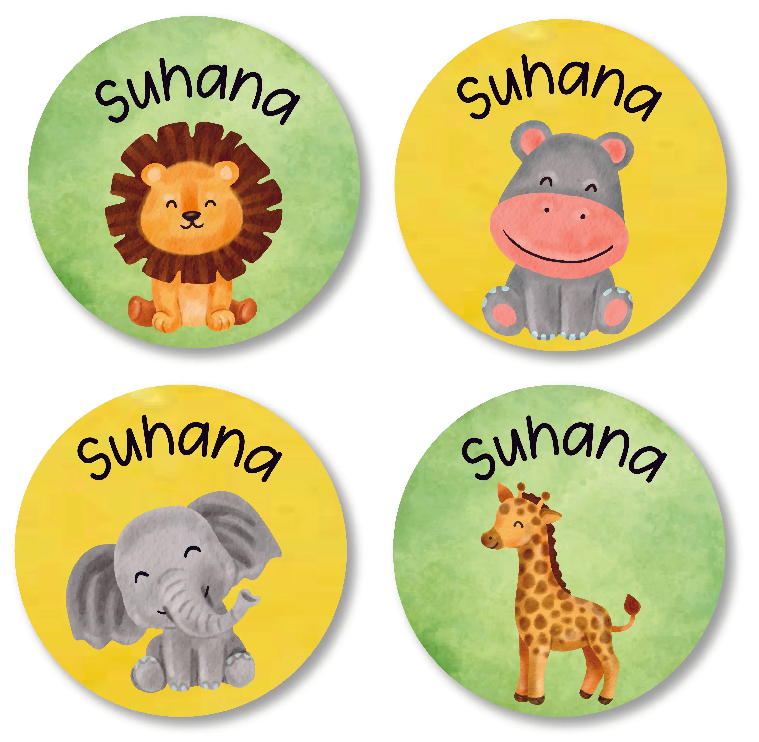 Pesonalized Round Label