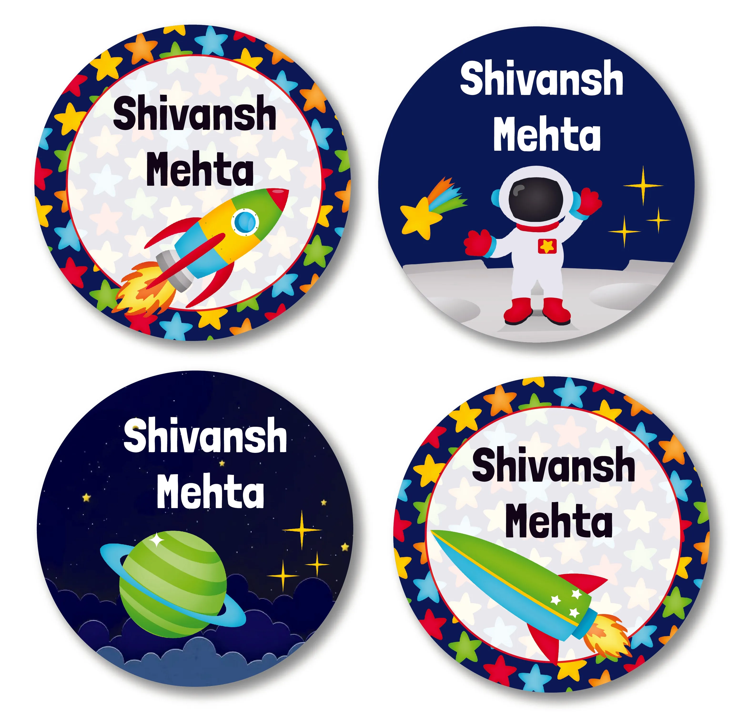 Pesonalized Round Label