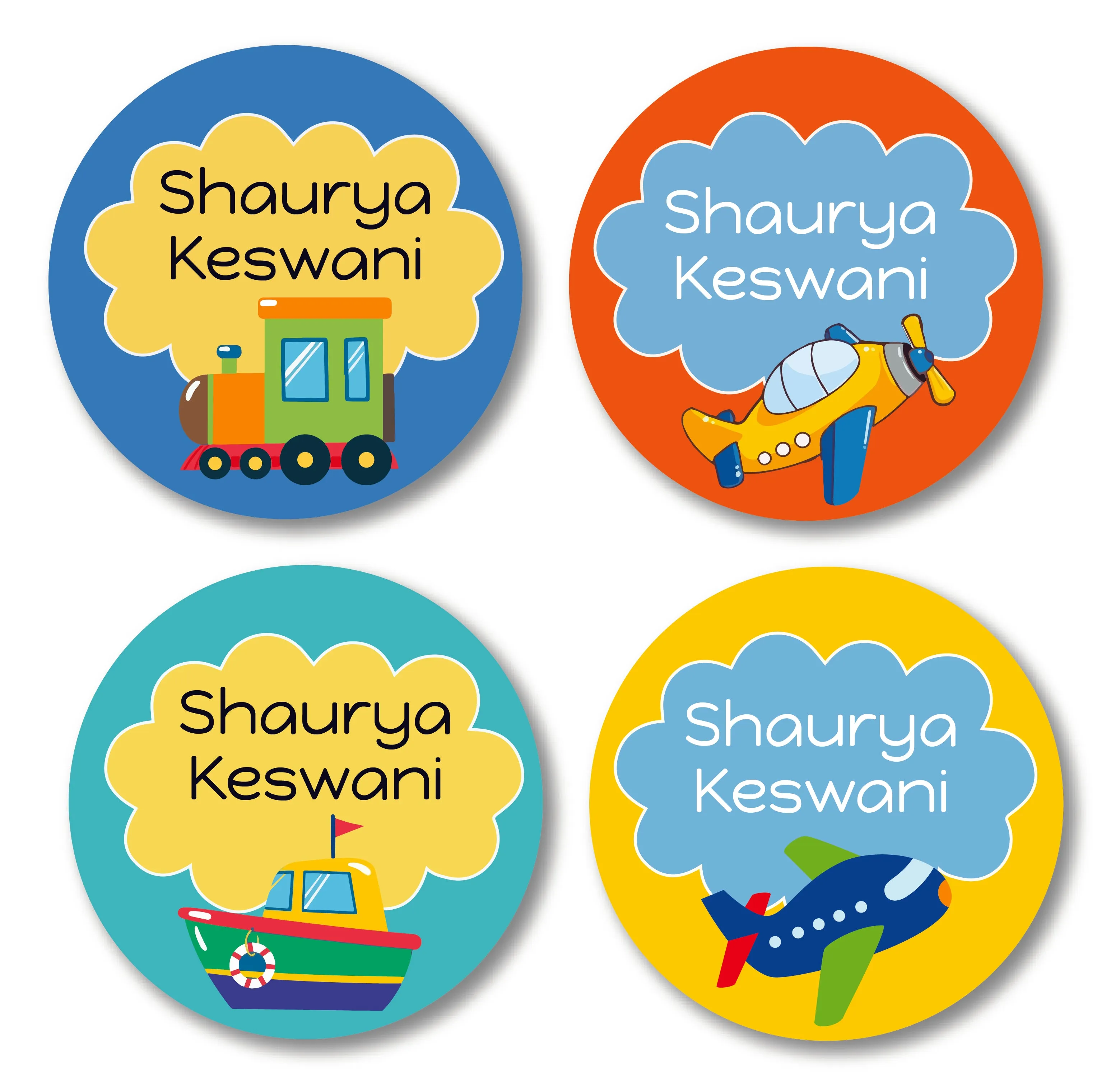 Pesonalized Round Label