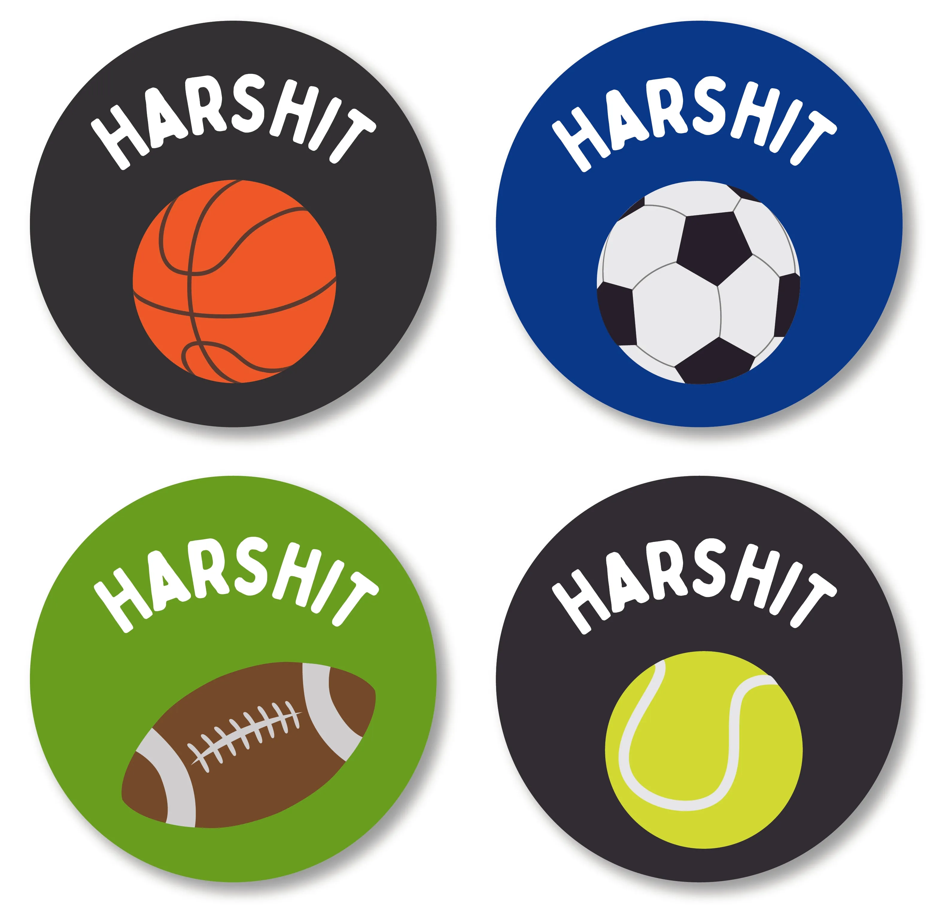 Pesonalized Round Label