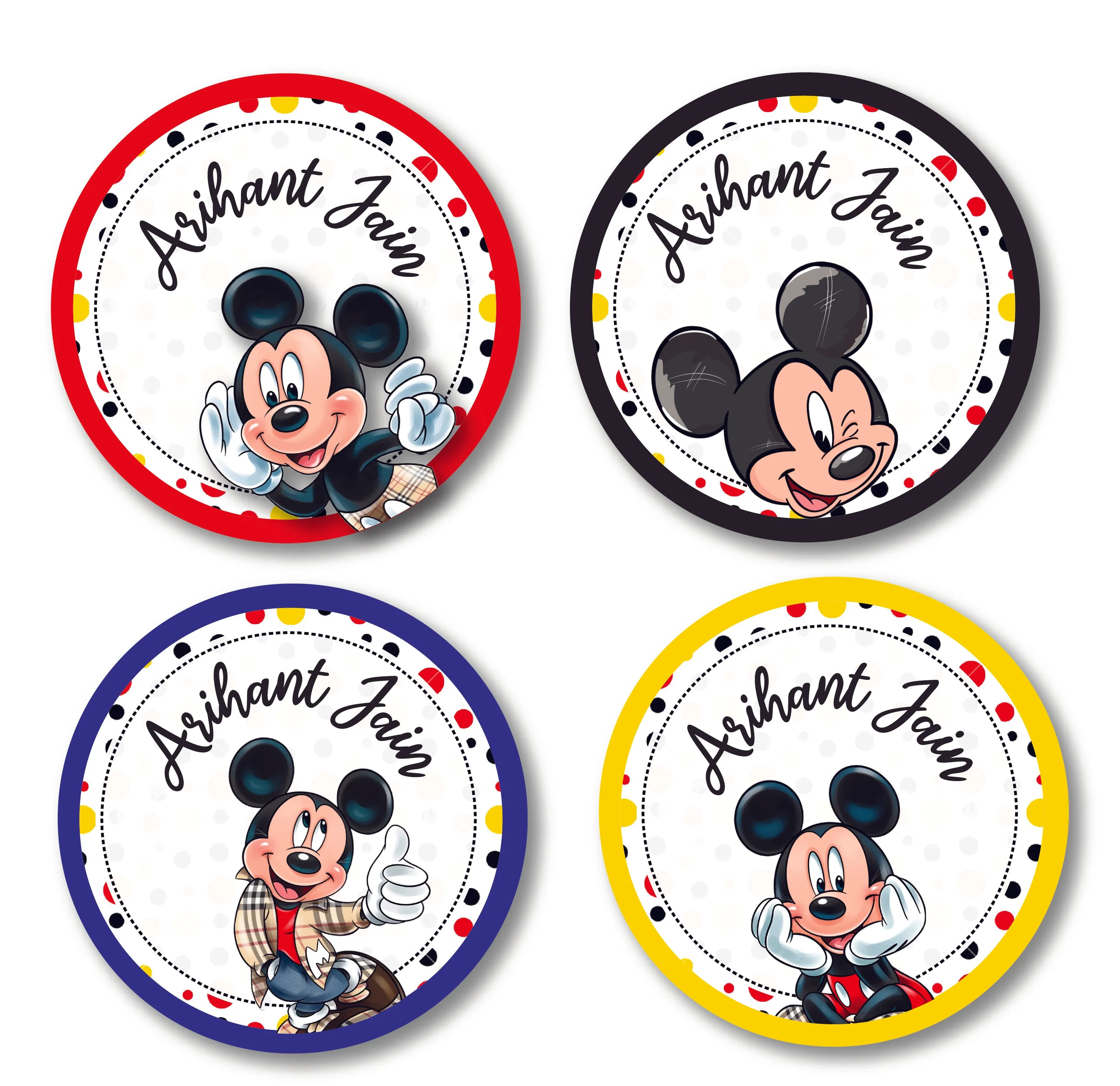 Pesonalized Round Label