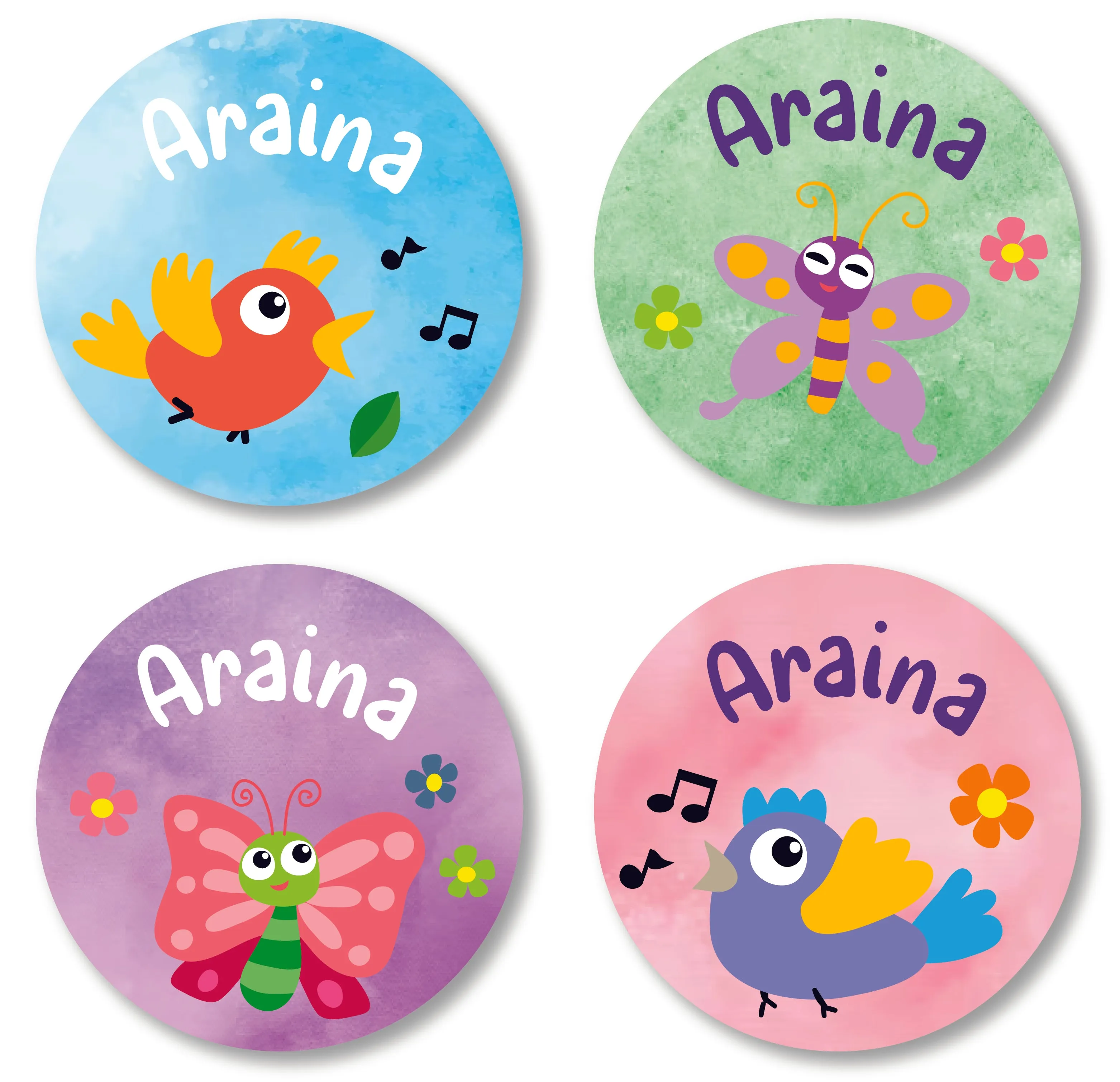 Pesonalized Round Label