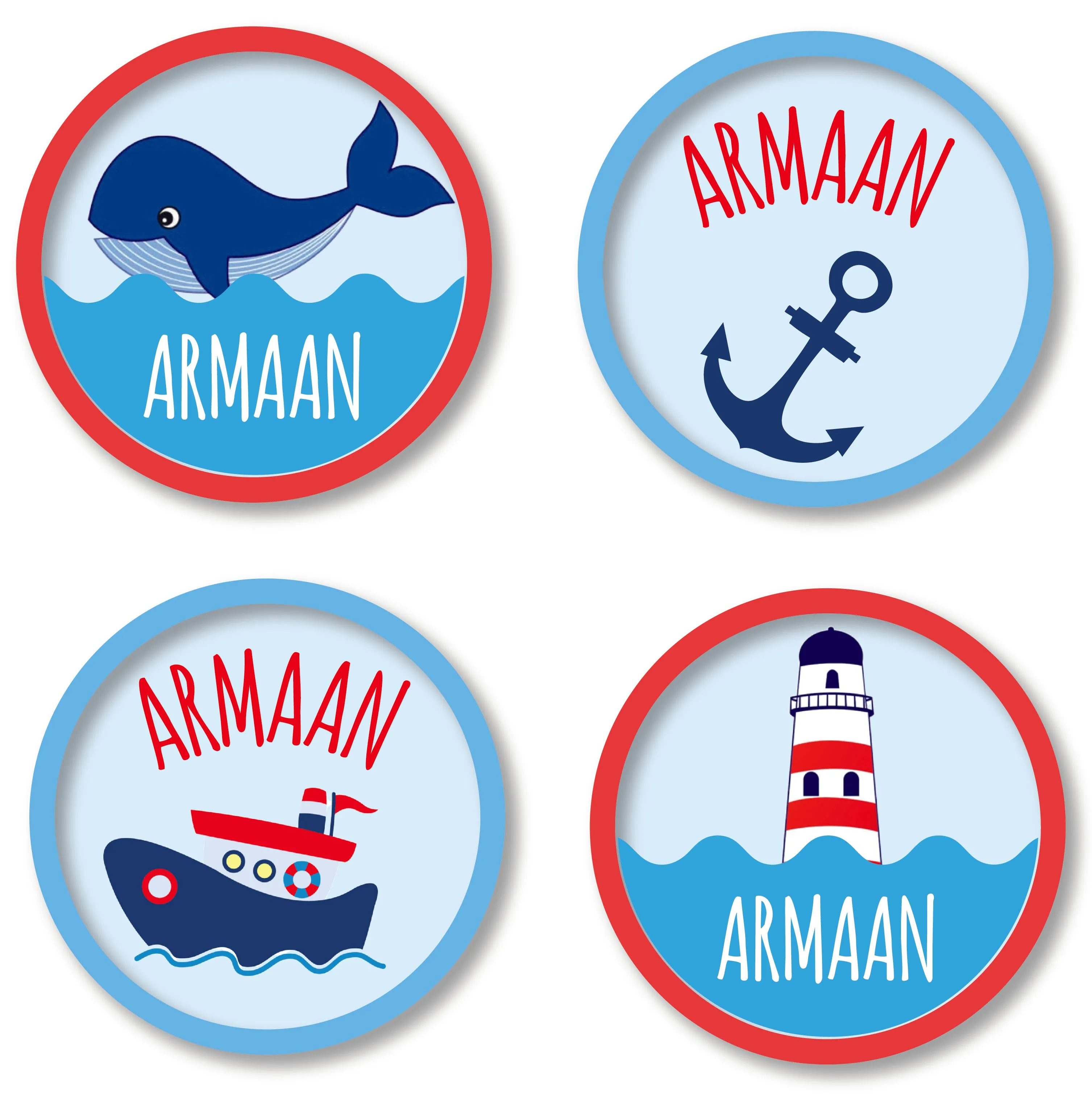 Pesonalized Round Label