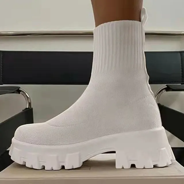 Platform Rainboots