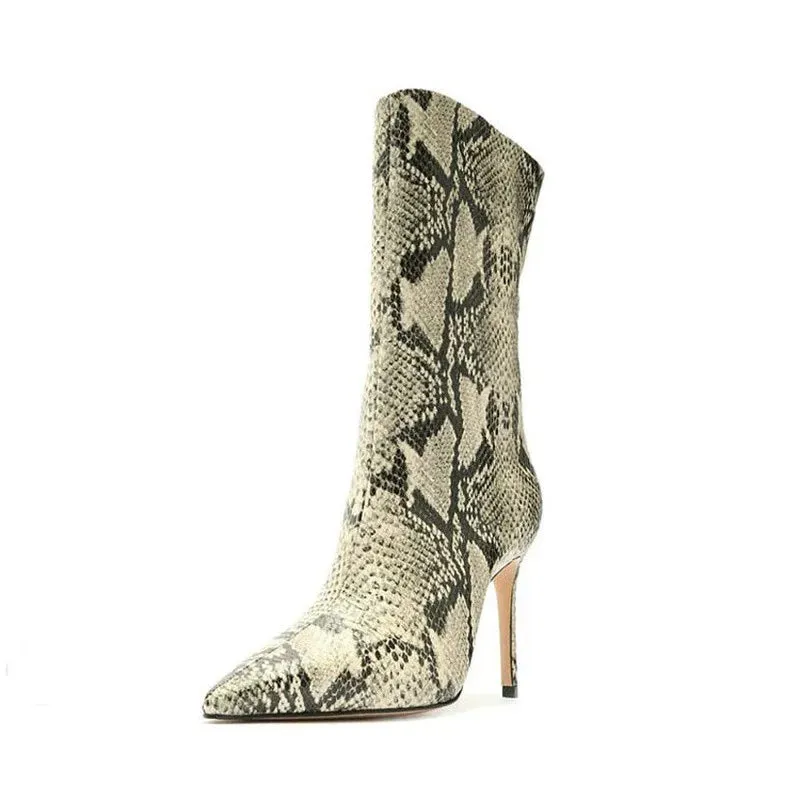 Pre Order:  Pointed Toe Stiletto Ankle Boots