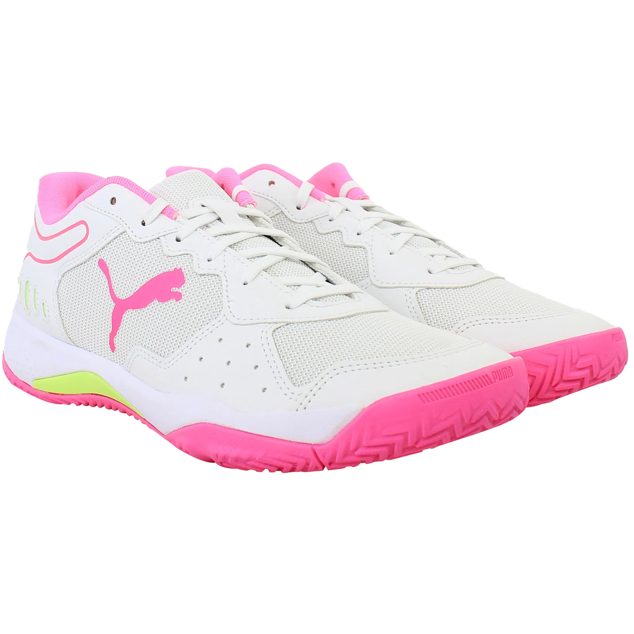 Puma Solarsmash RCT Mens White Padel Shoes