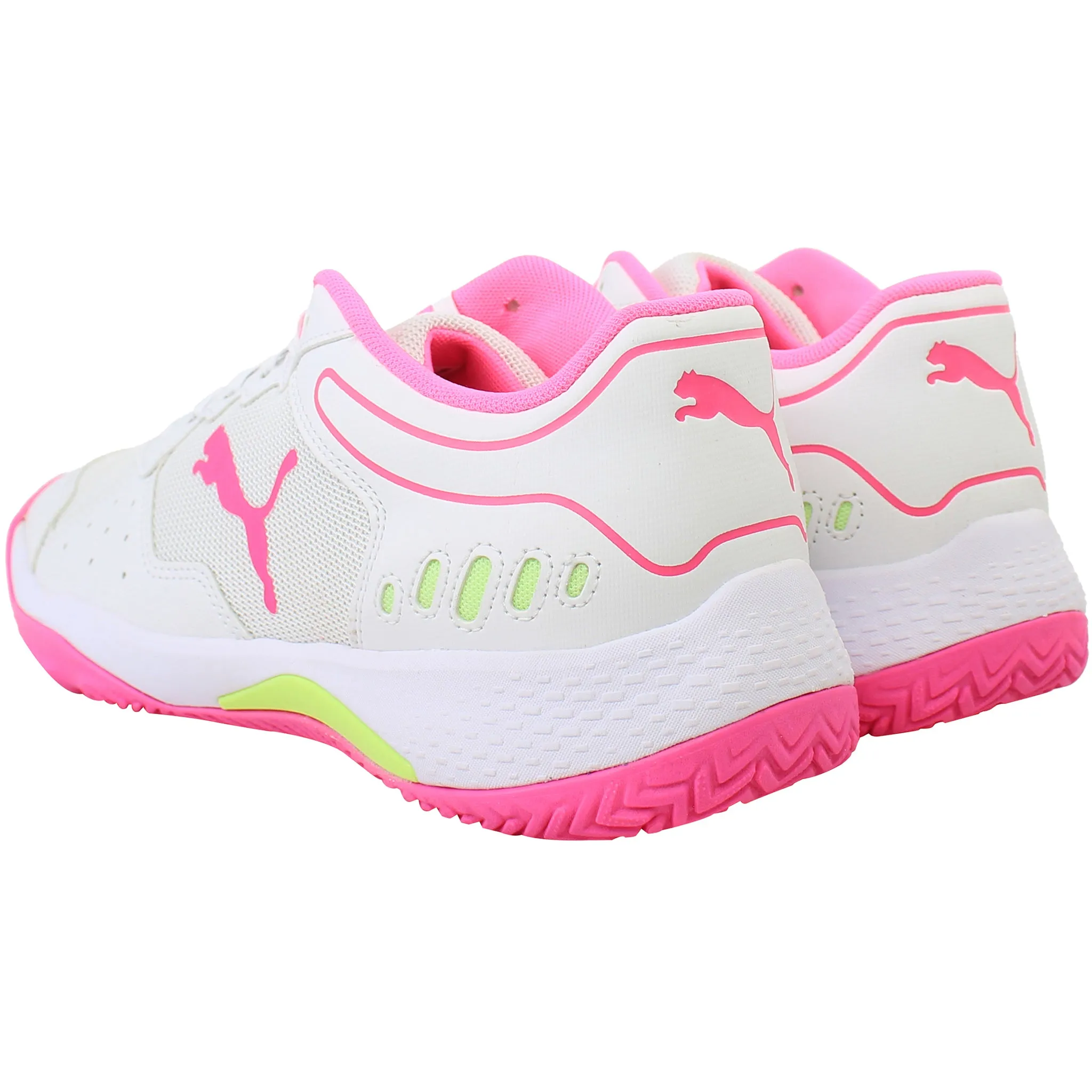 Puma Solarsmash RCT Mens White Padel Shoes