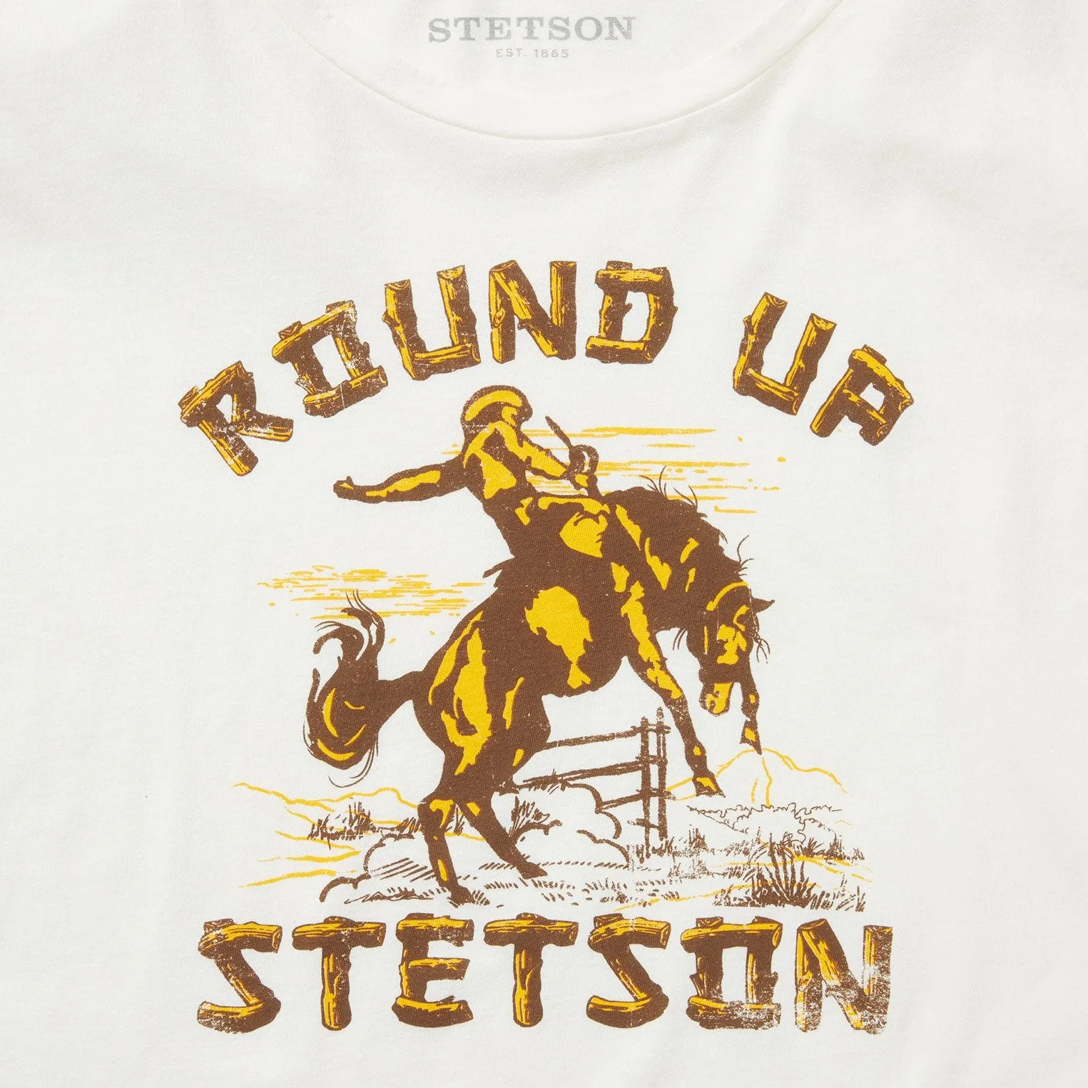 "Round Up" Stetson Vintage Tee