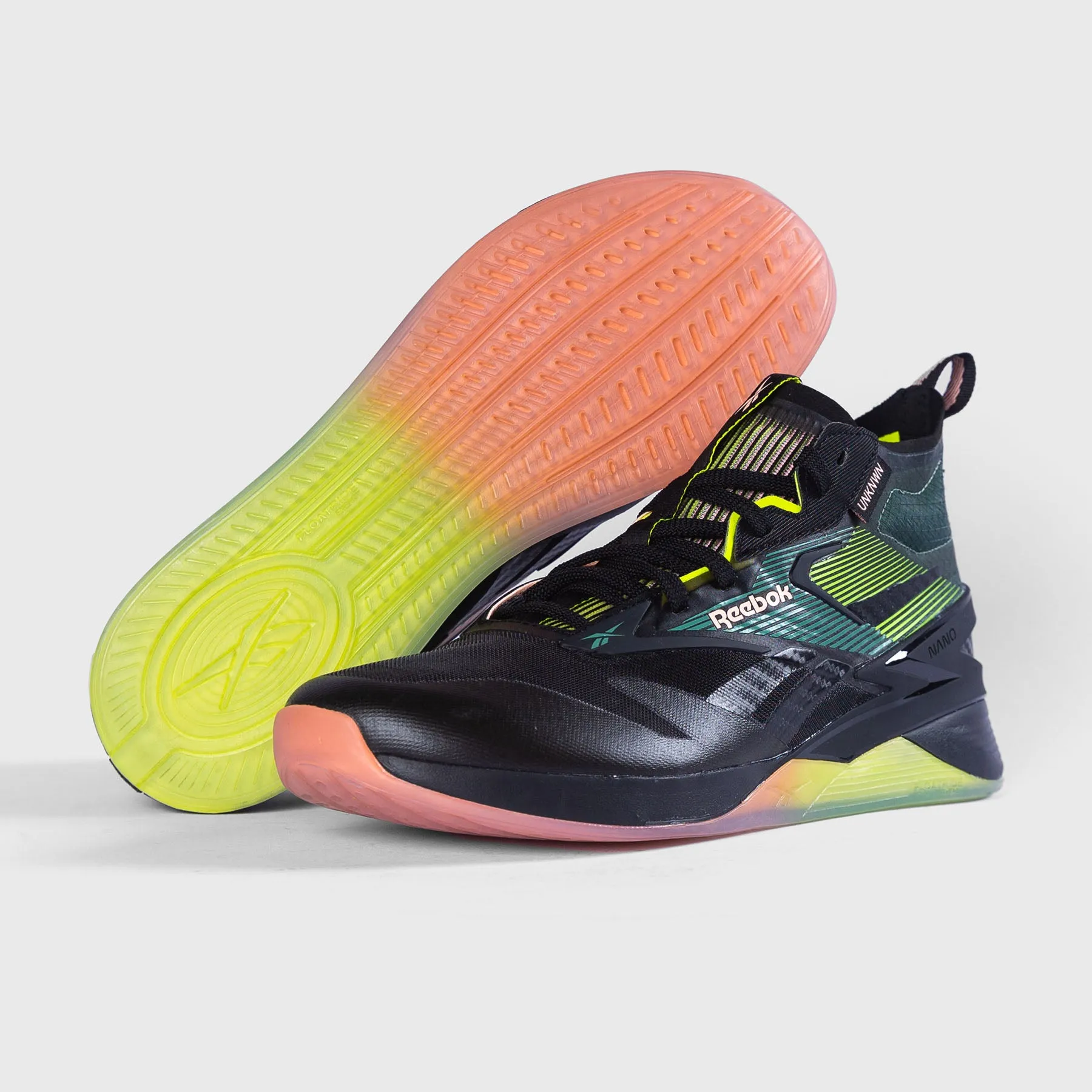 REEBOK - NANO X4 UNKNWN - BLACK/TREK GREEN/ACID YELLOW