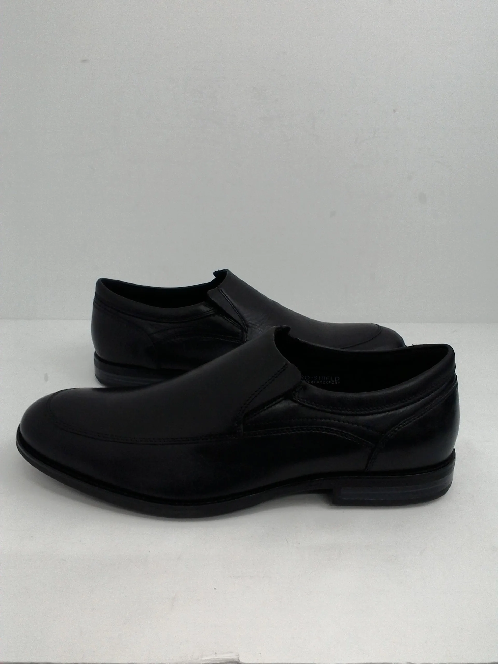 Rockport Men's Waterproof Slip on, Black, Leather, Size 12 M