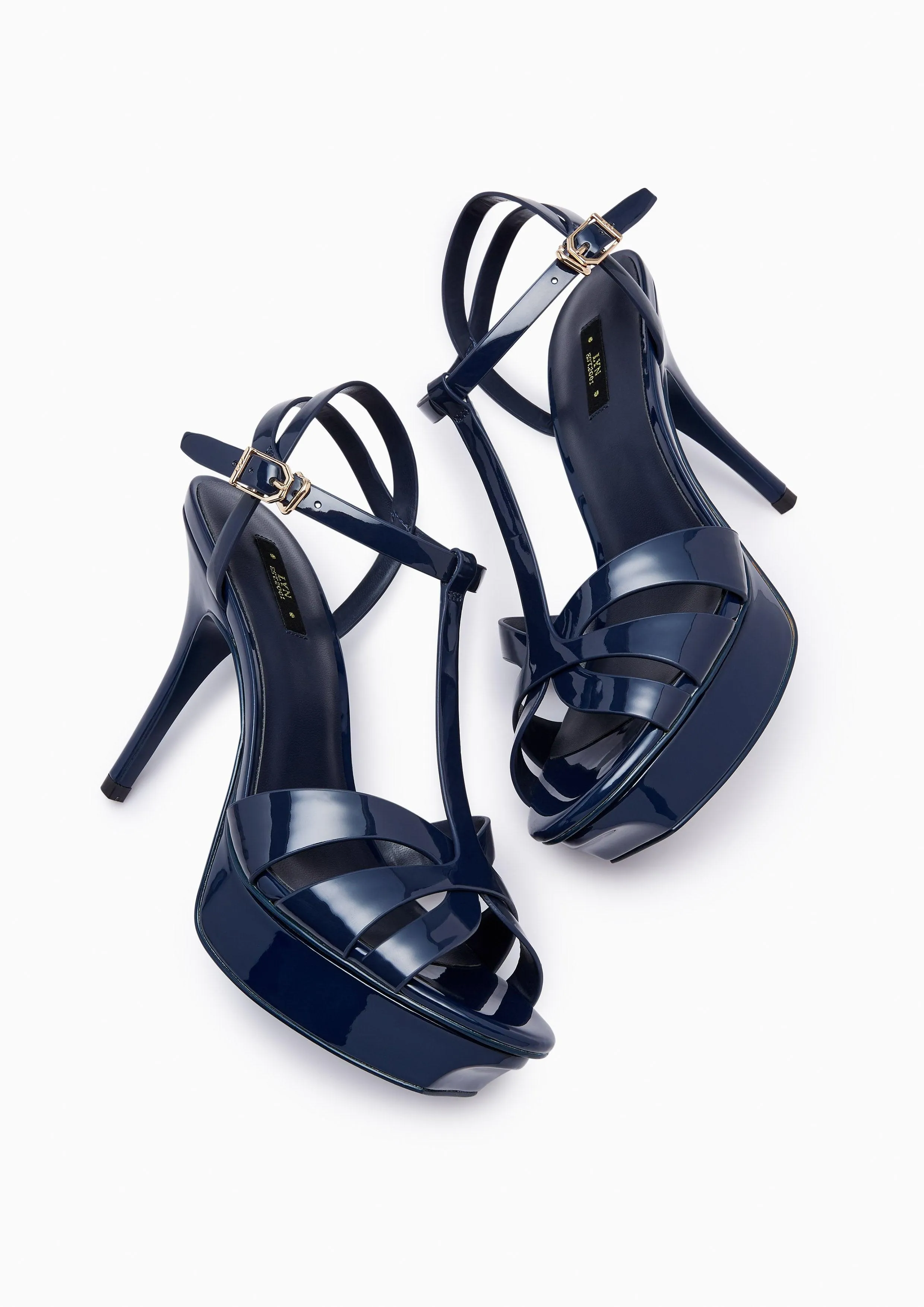 Sabella Platform High Heels Navy