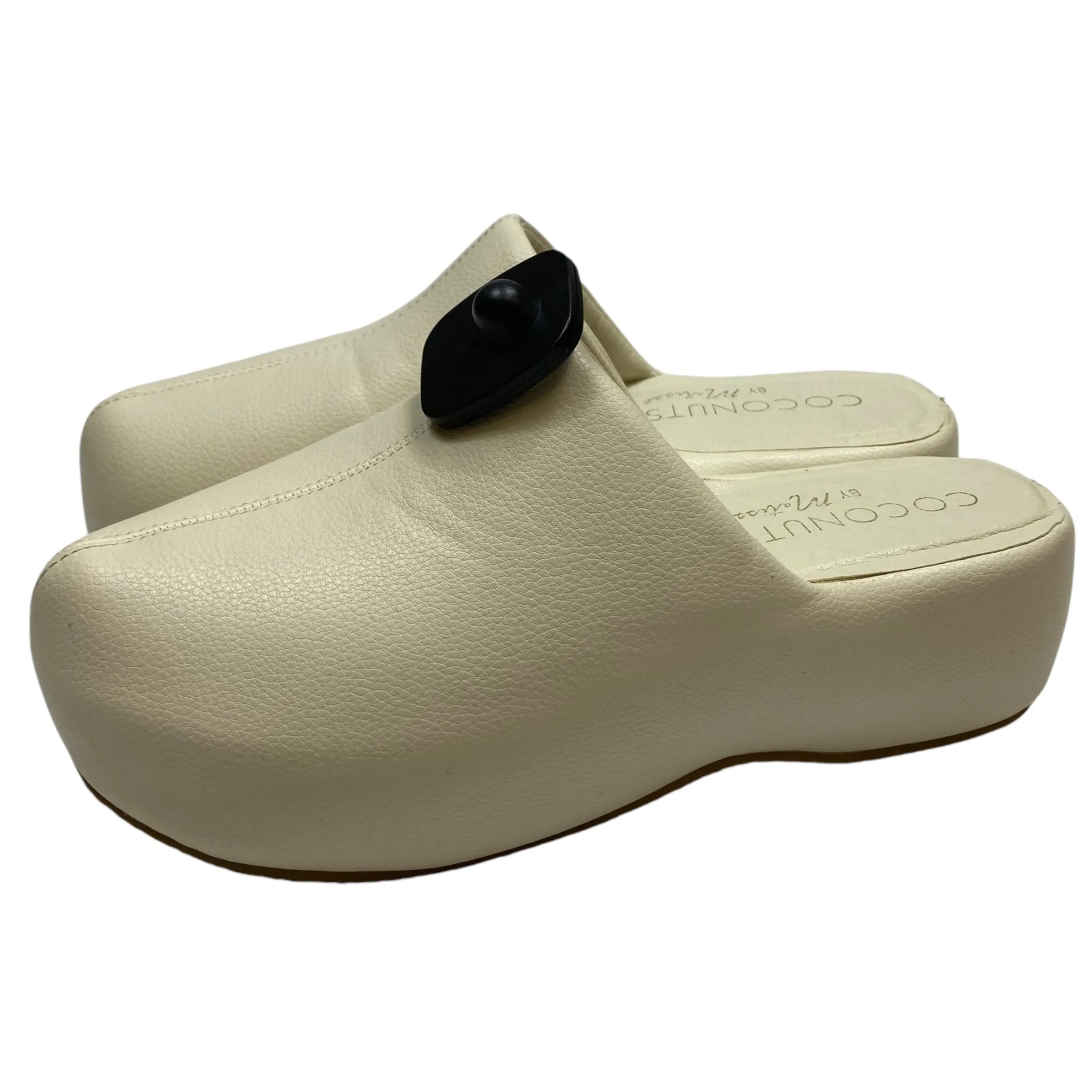Shoes Heels Platform By Coconuts In Cream, Size: 9