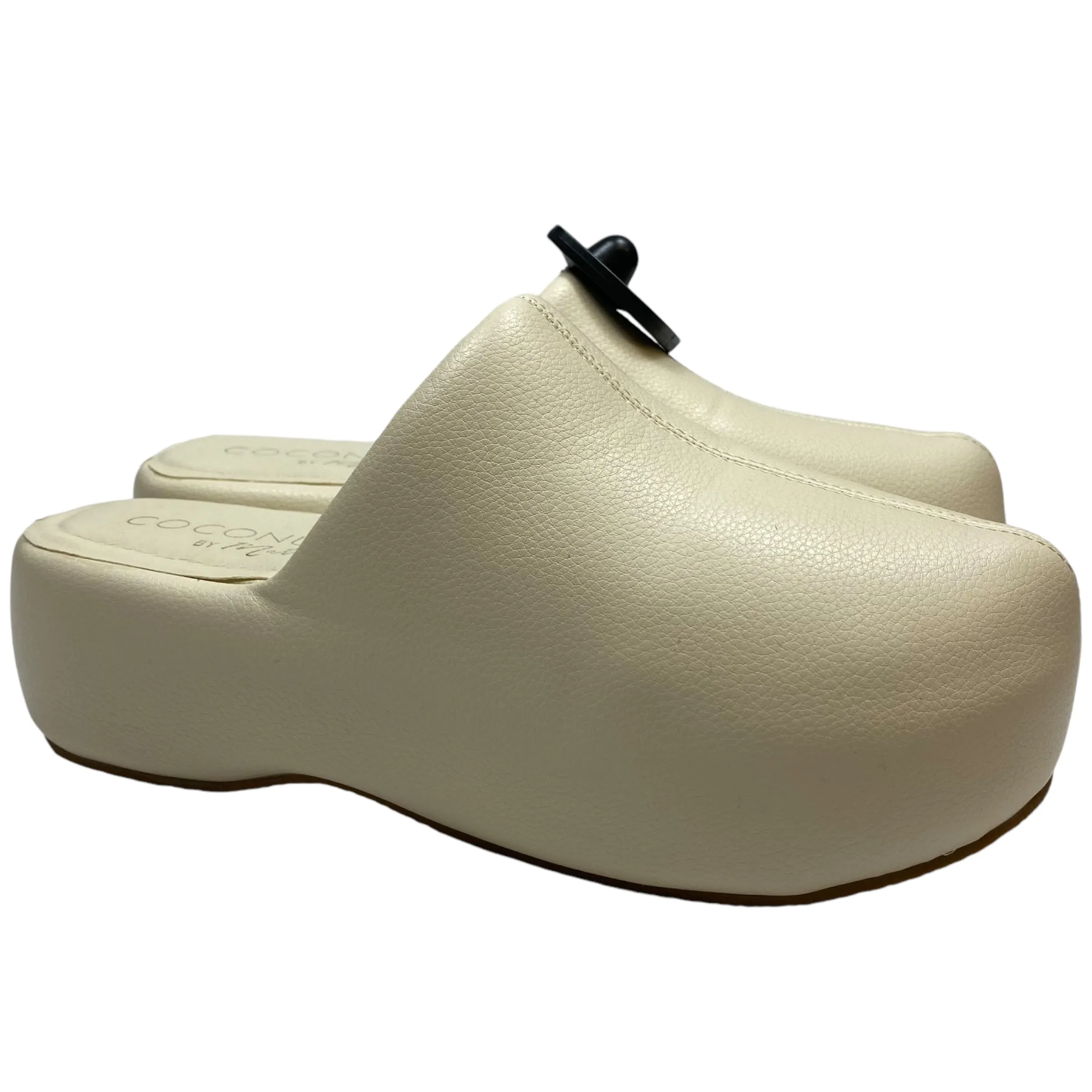 Shoes Heels Platform By Coconuts In Cream, Size: 9