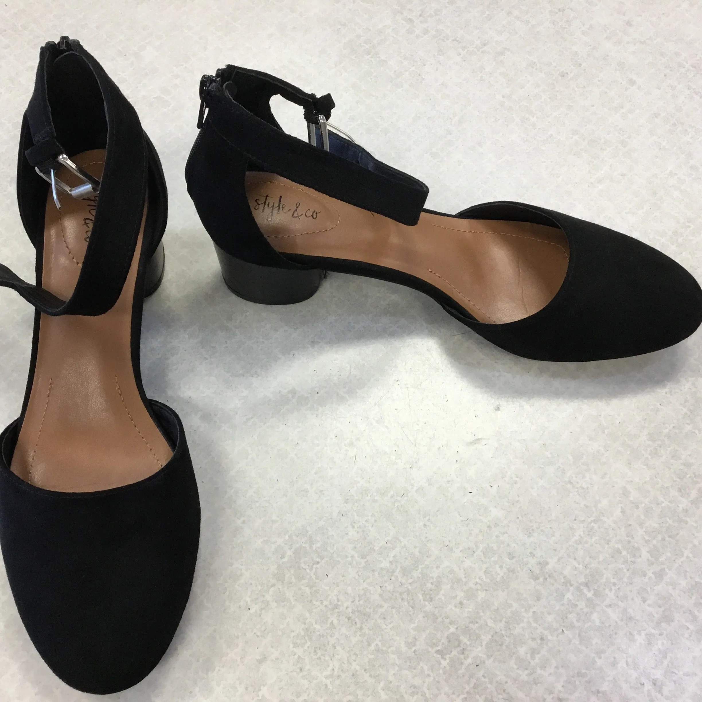 Shoes Heels Platform By Style And Company In Black, Size: 8.5