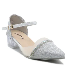 Silver Fancy Court Shoes K00G70024