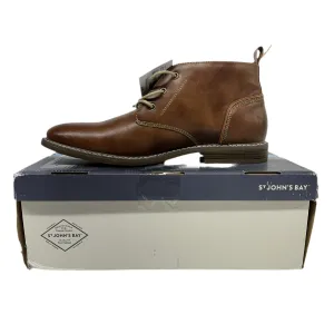 St. John’s Bay Acton Cognac Chukka Boots - Men’s Size 11 - Open Box