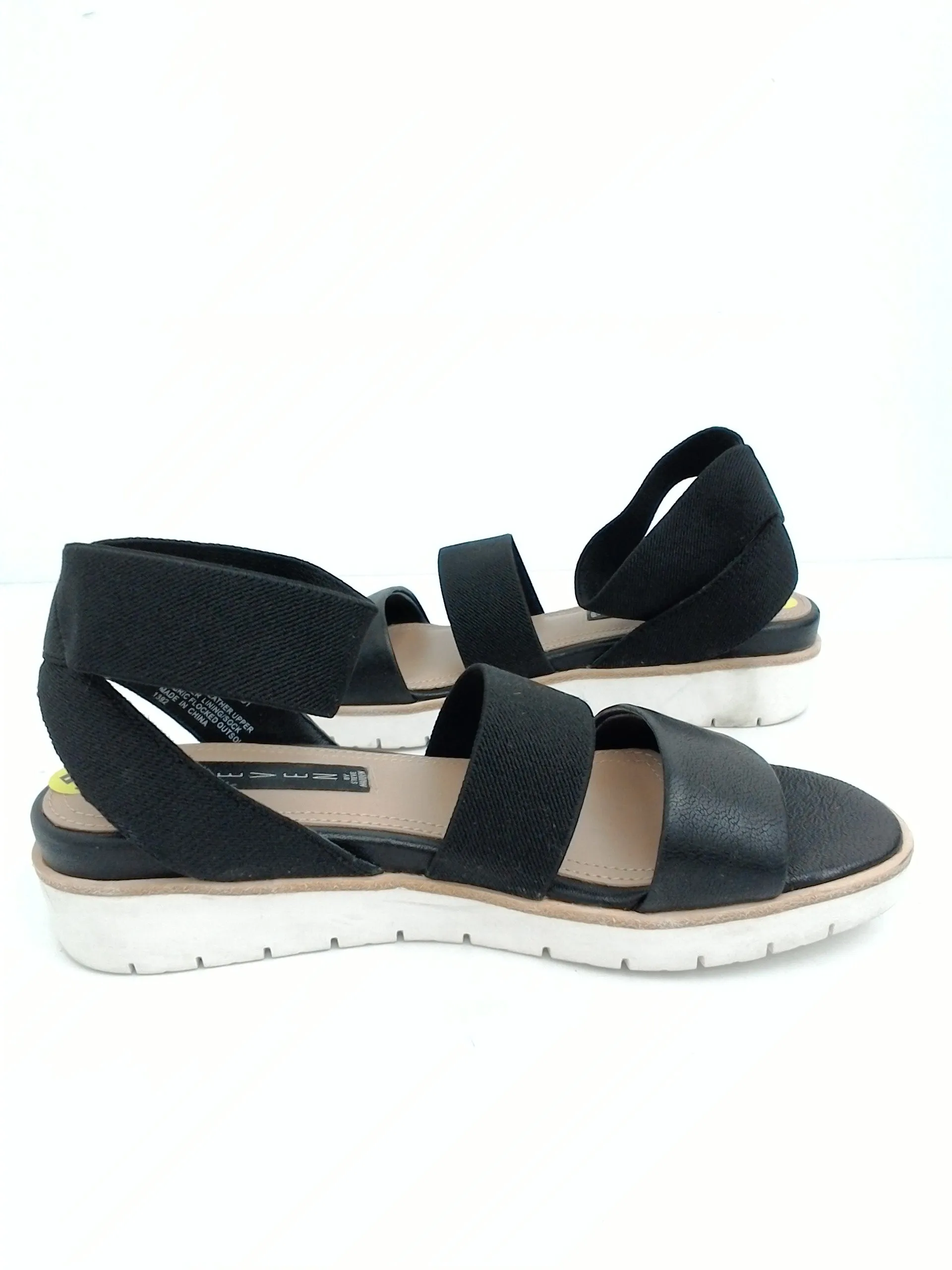 STEVEN By Steve Madden Women's Kendel Black Sandal Size 5.5 M