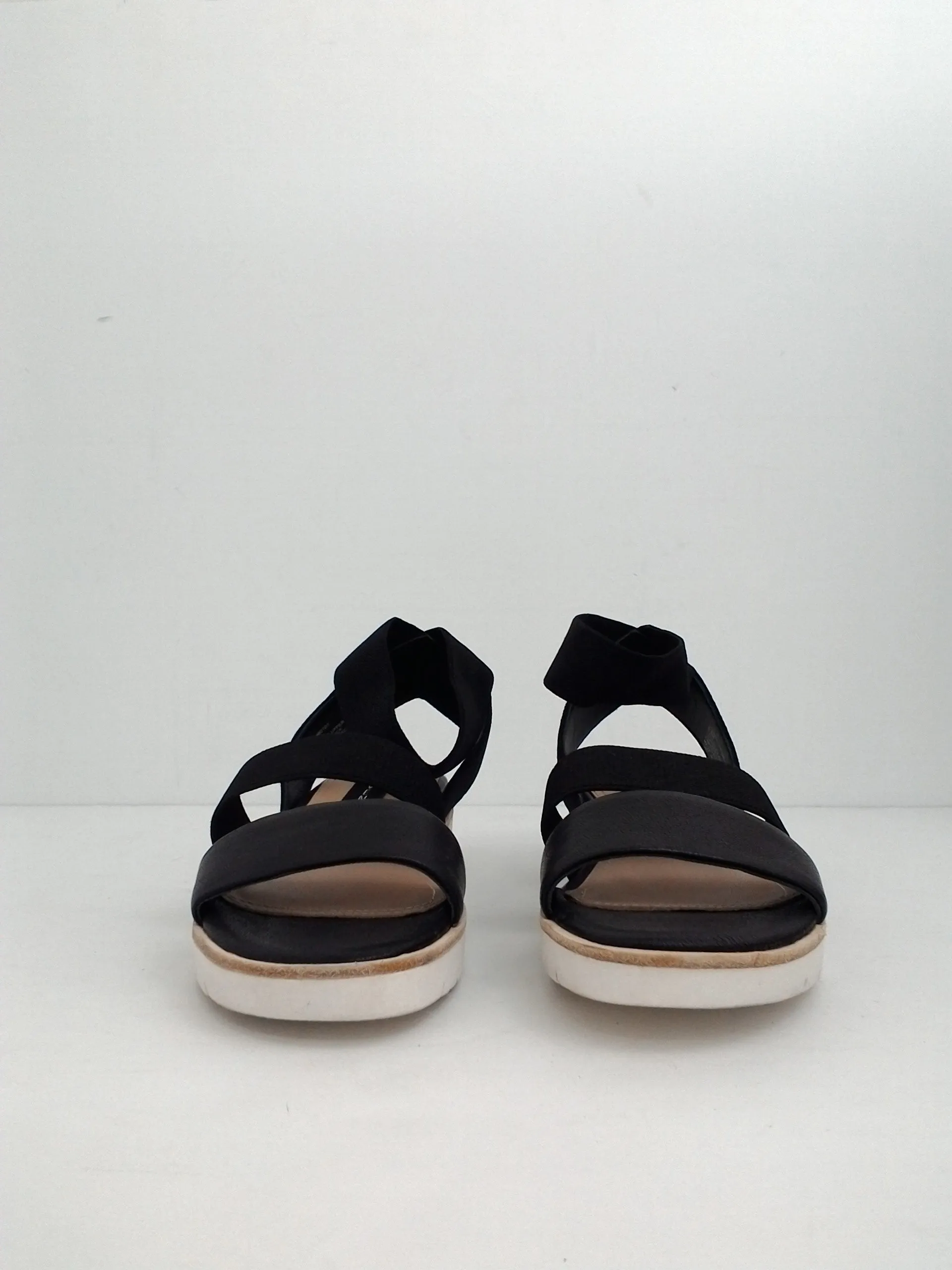 STEVEN By Steve Madden Women's Kendel Black Sandal Size 5.5 M