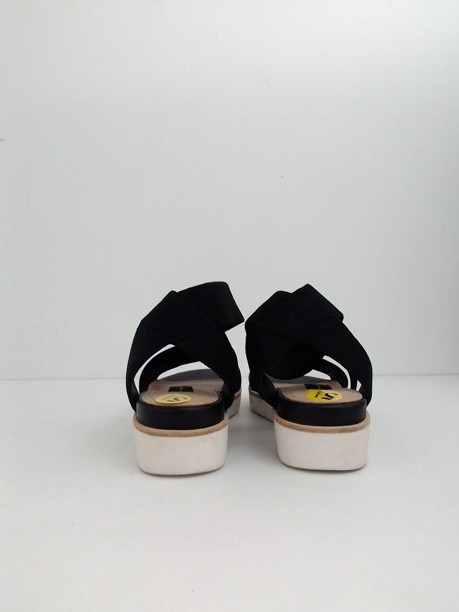 STEVEN By Steve Madden Women's Kendel Black Sandal Size 5.5 M