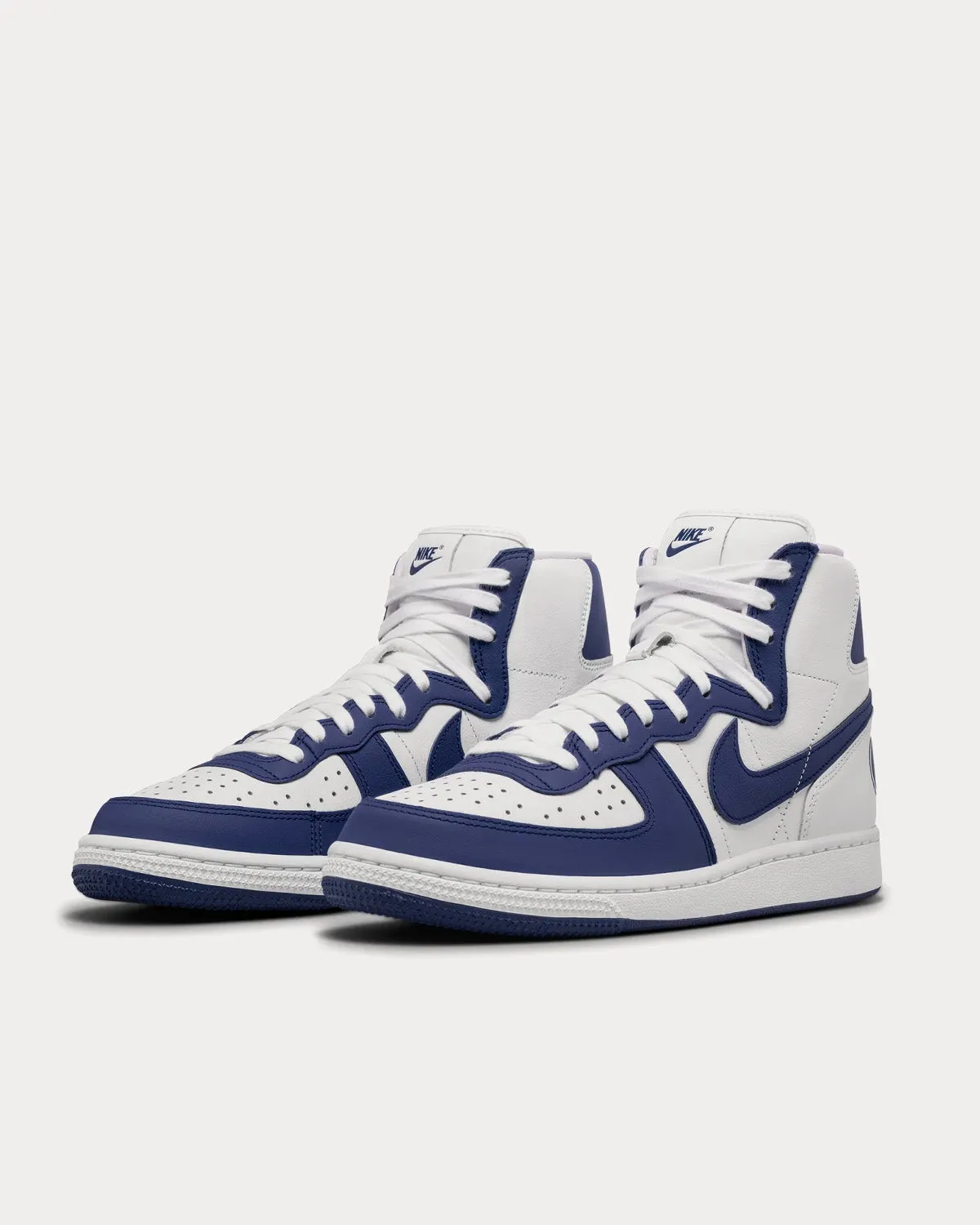 Terminator Blue / White High Top Sneakers