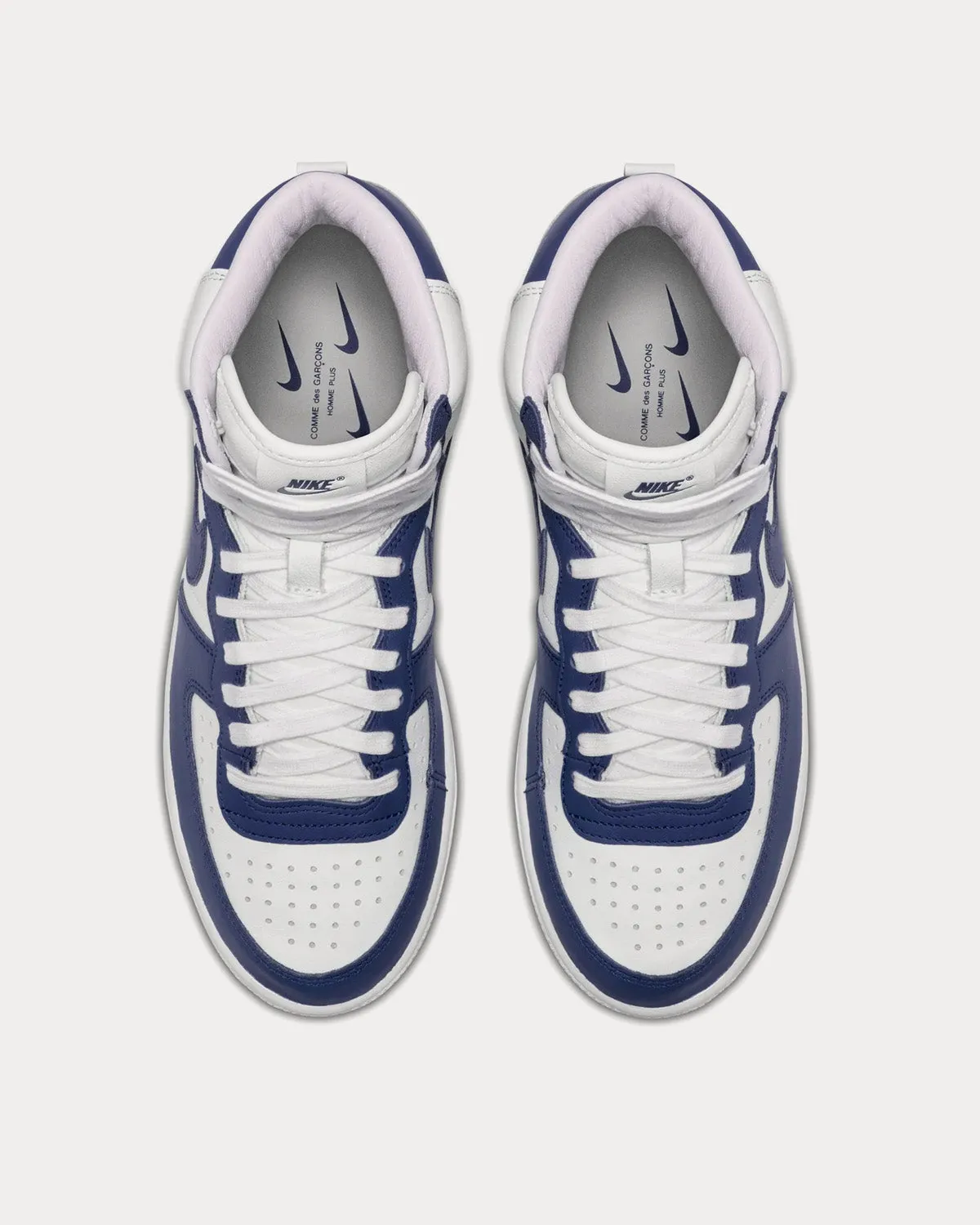Terminator Blue / White High Top Sneakers
