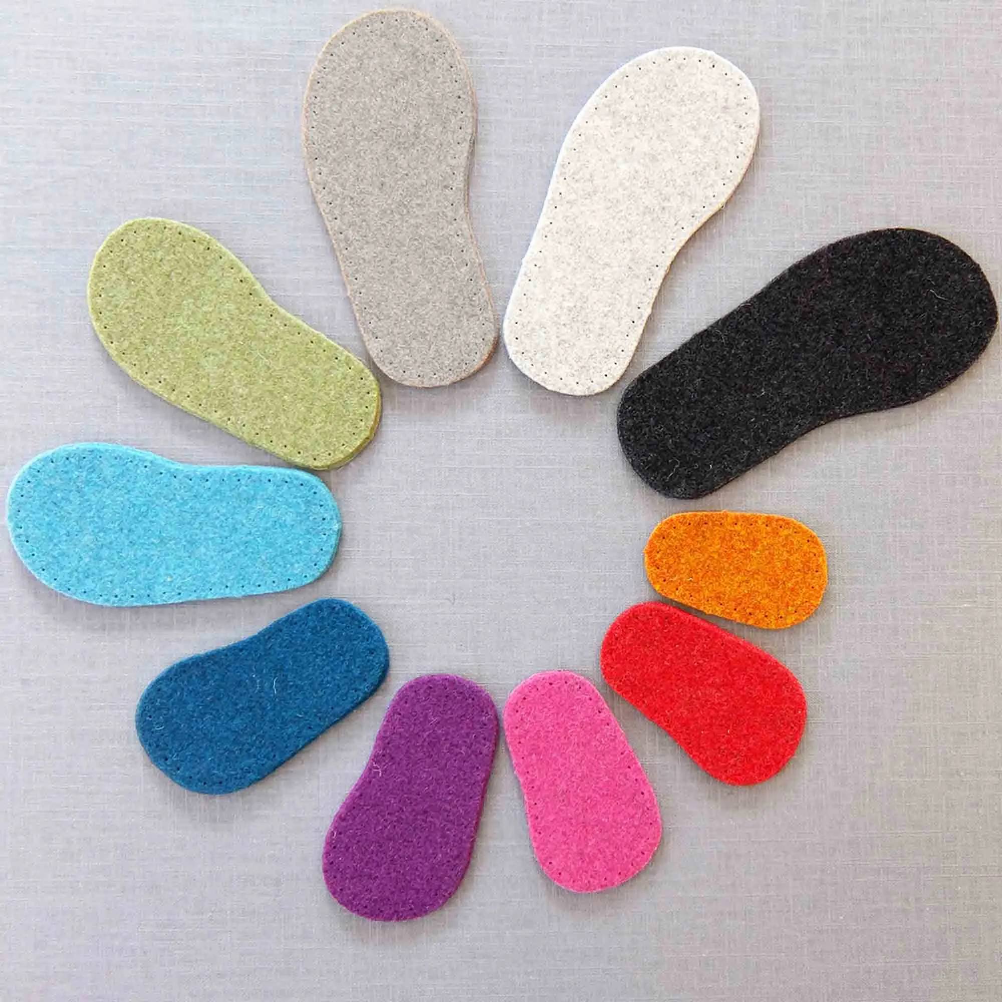 Thick Felt Soles - Baby & Child sizes