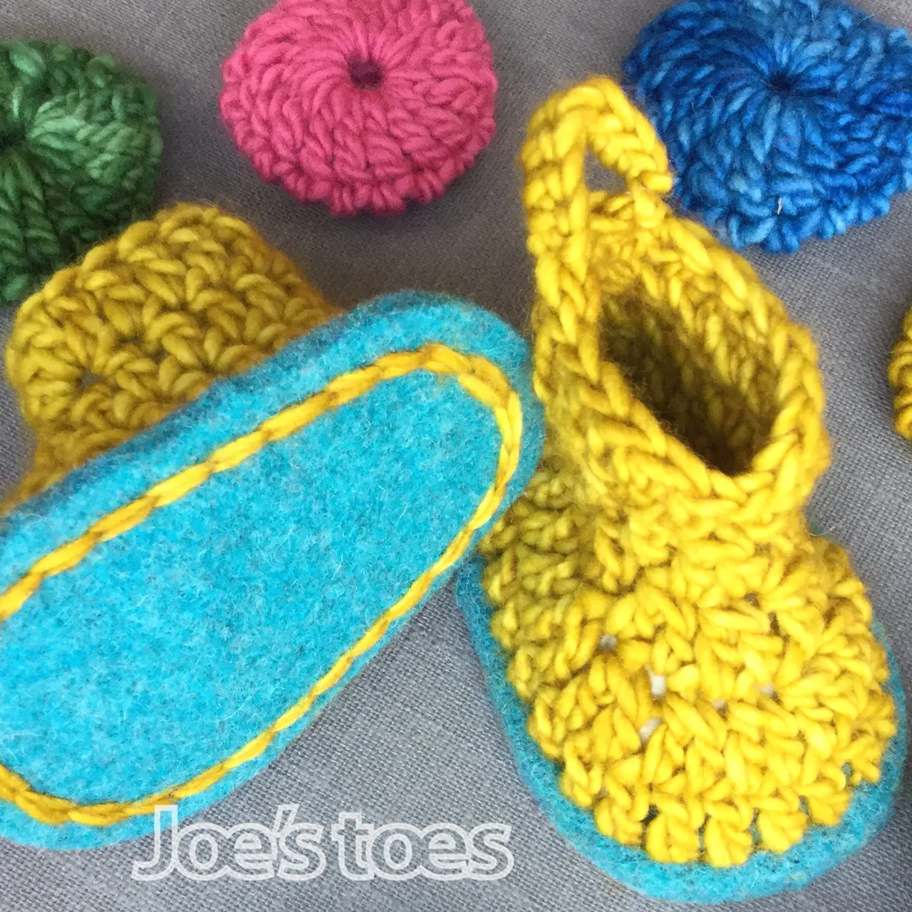 Thick Felt Soles - Baby & Child sizes
