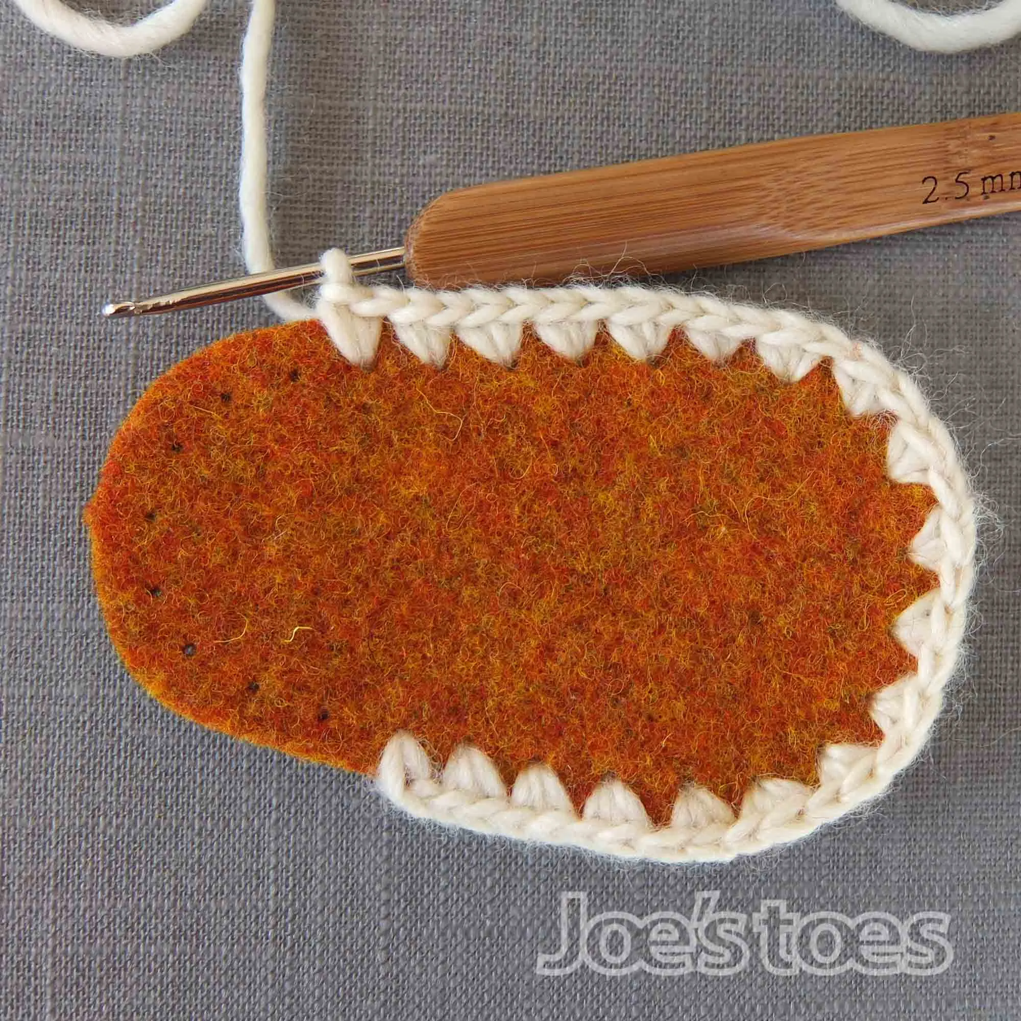Thick Felt Soles - Baby & Child sizes