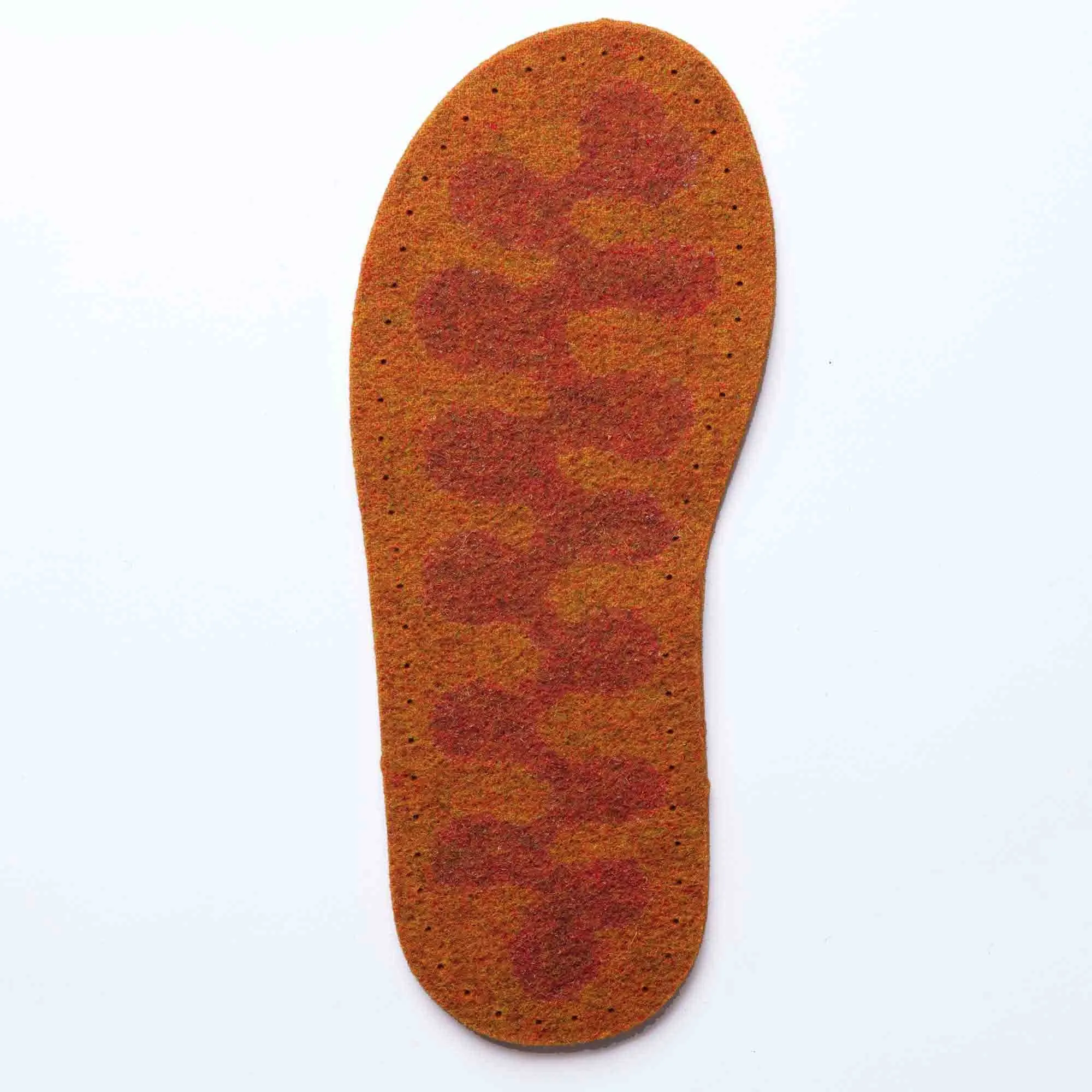 Thick Wool Felt Soles with Latex Grip  - Adult sizes